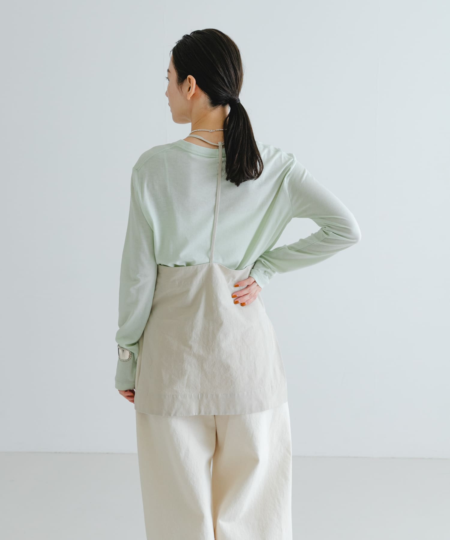 身長：162cm サイズ：one
