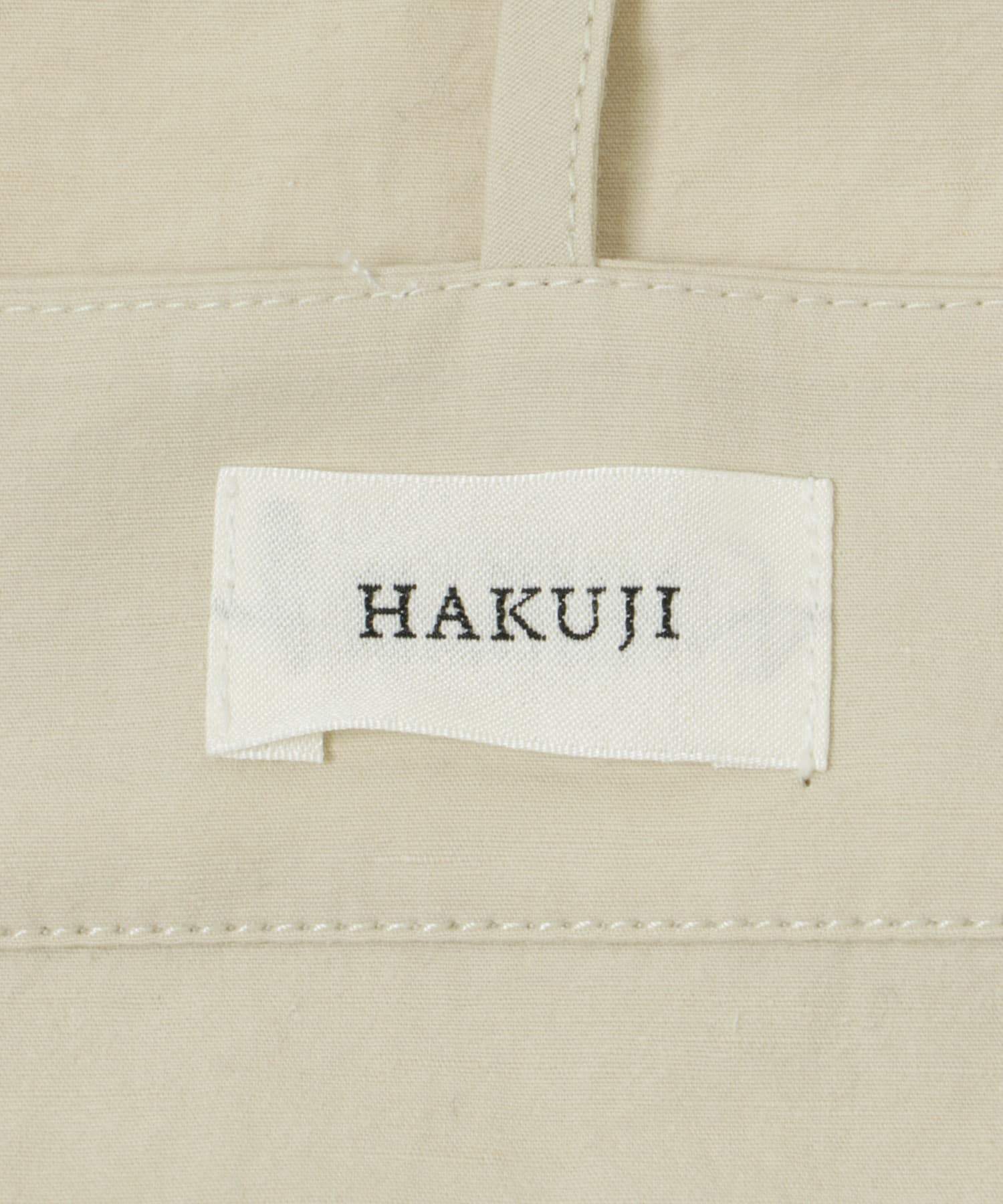 HAKUJI　Cotton Linen weather camisole Sand one