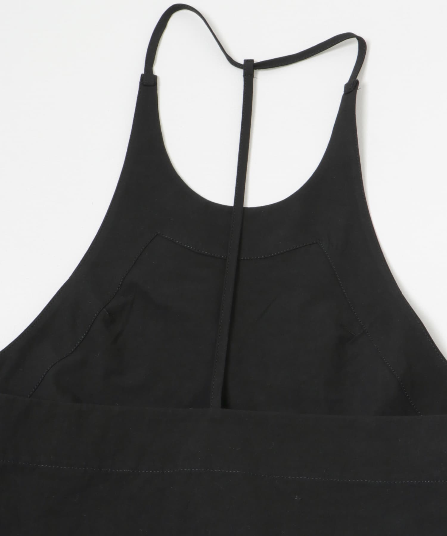 HAKUJI　Cotton Linen weather camisole Black one