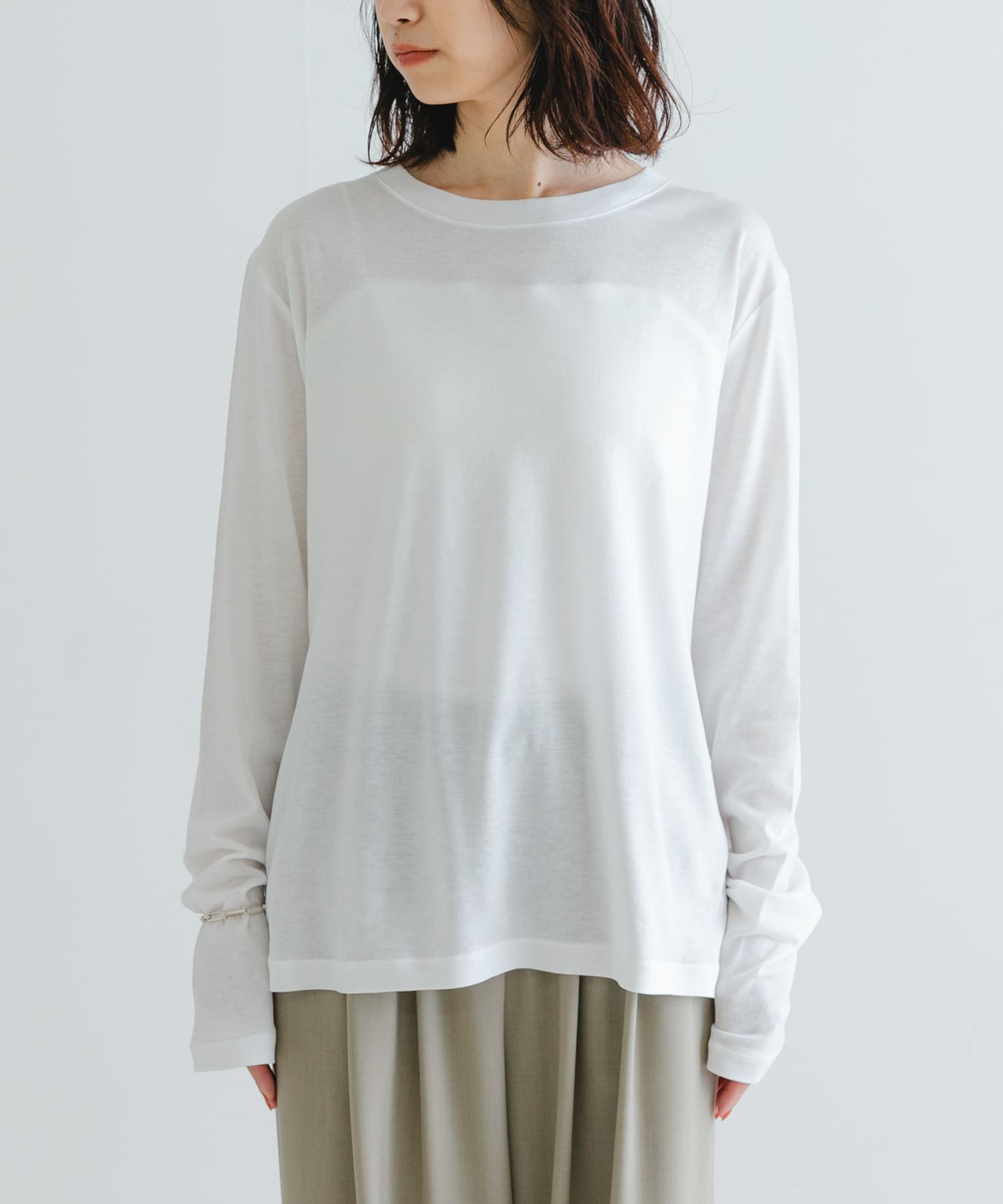 身長：161cm サイズ：one