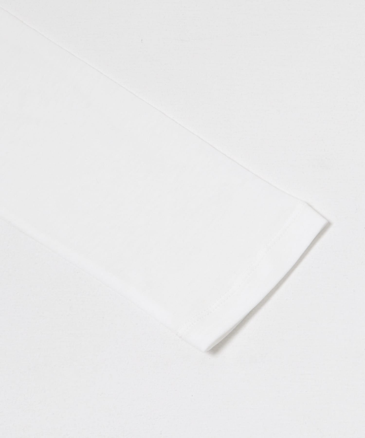 HAKUJI　Cellulose cotton Long-Sleeve Pullover White one