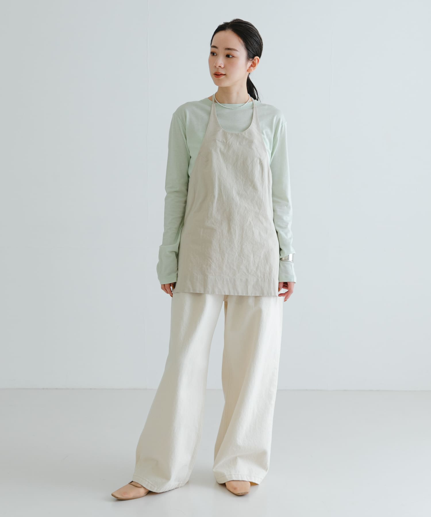 身長：162cm サイズ：one