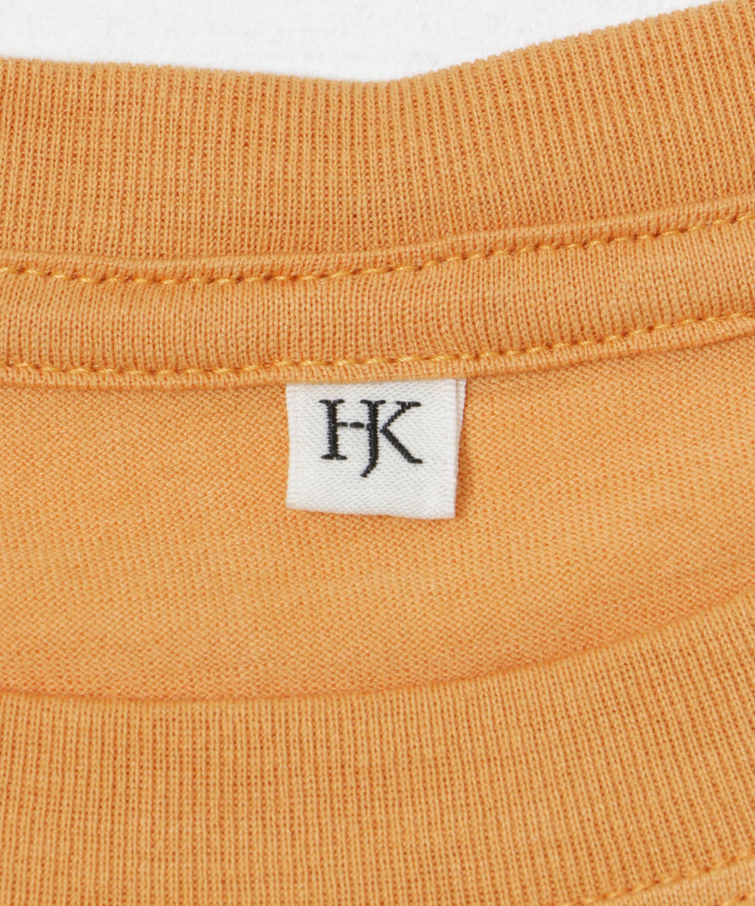 HAKUJI　Cellulose cotton Long-Sleeve Pullover Orange one