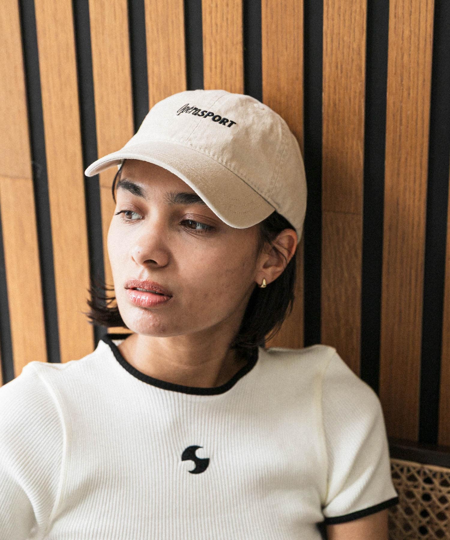 OperaSPORT　RENE UNISEX CAP Beige -