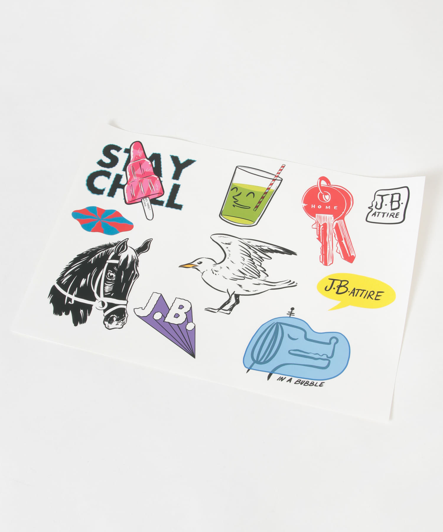 J.B.ATTIRE　PARIS BAG BLACK one