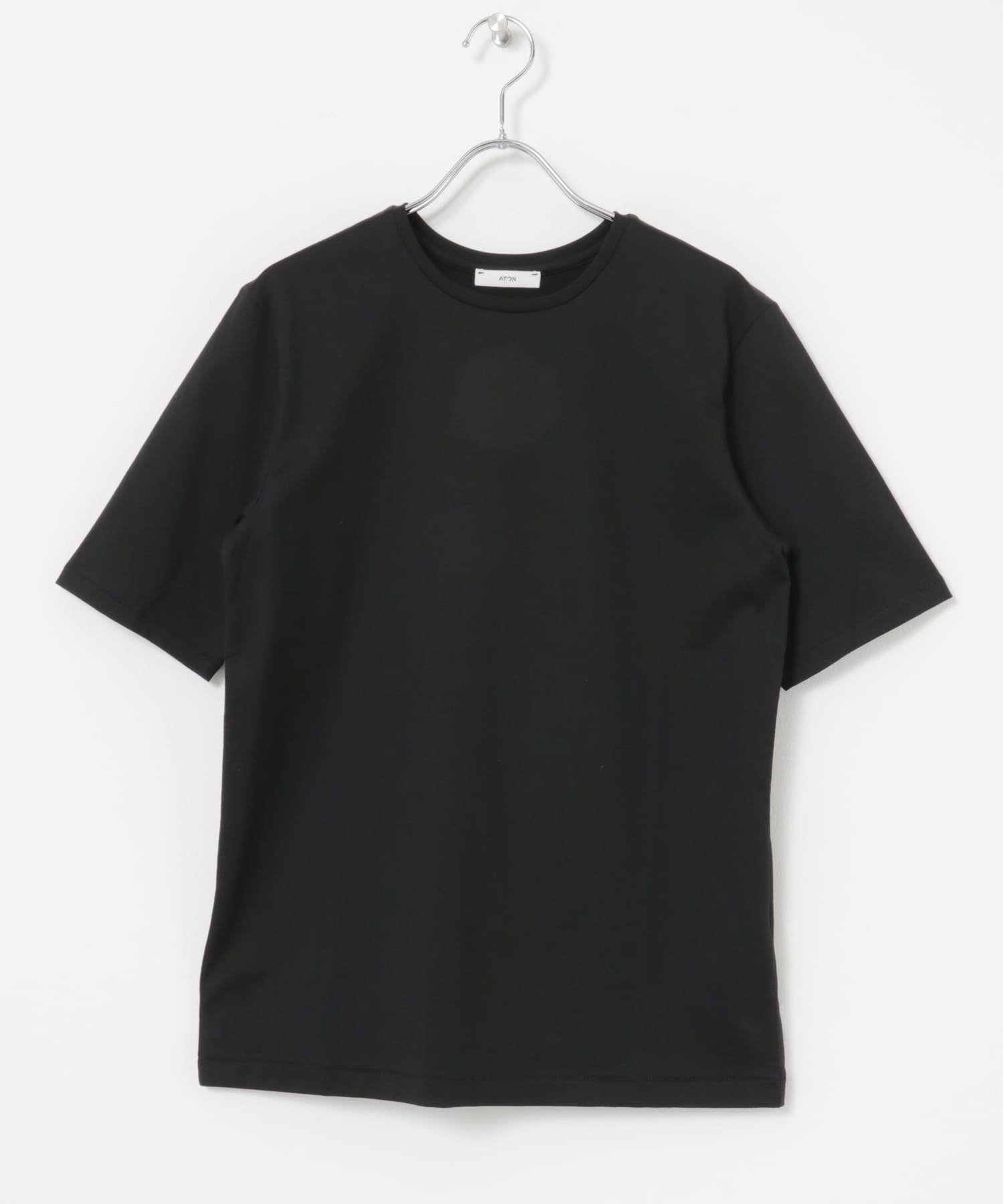 ATON SUVIN 60/2 PERFECT SHORT-SLEEVE(2 BLACK): トップス