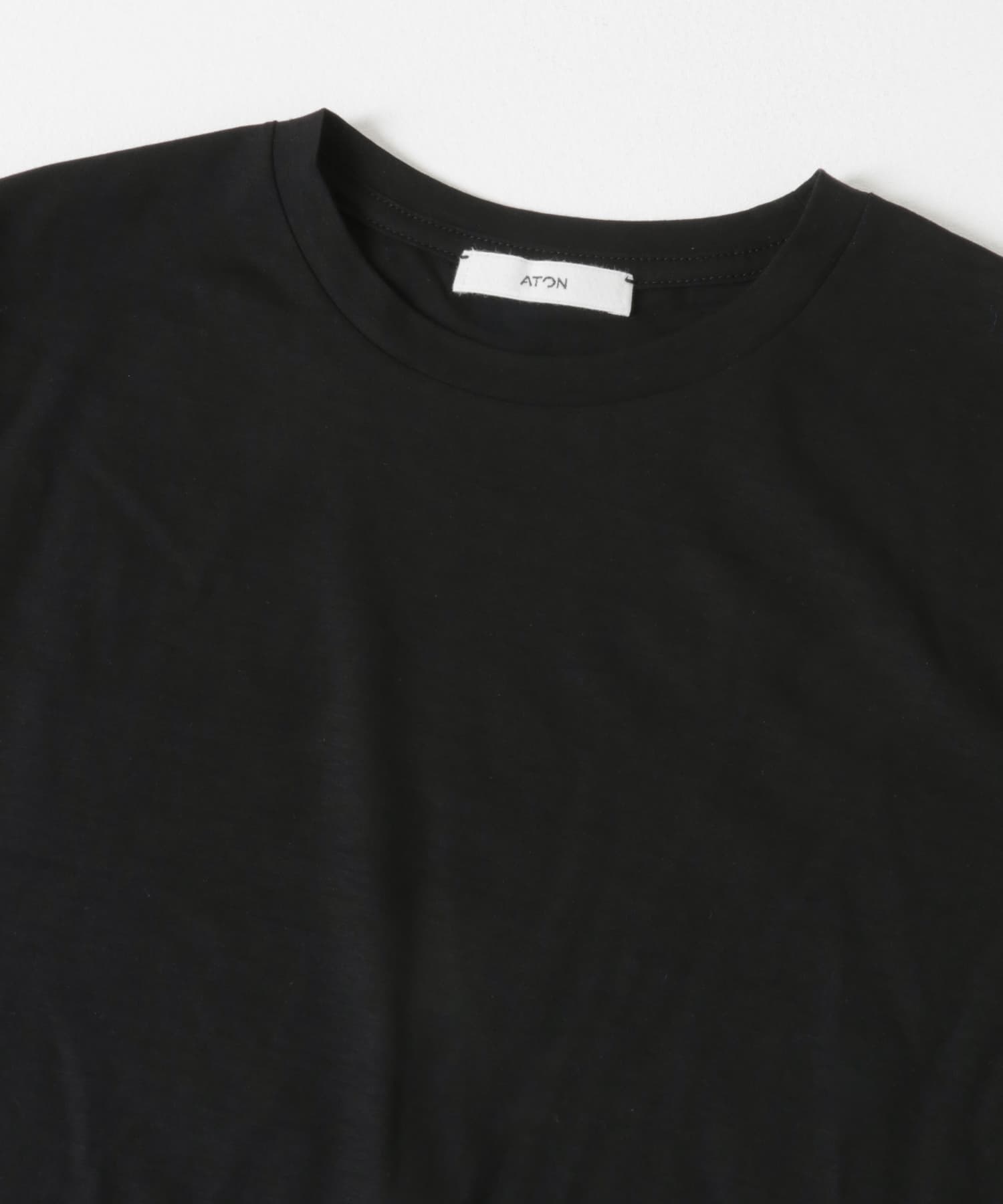 ATON　50/-OG FRESCA STANDARD T-SHIRTS BLACK005 1