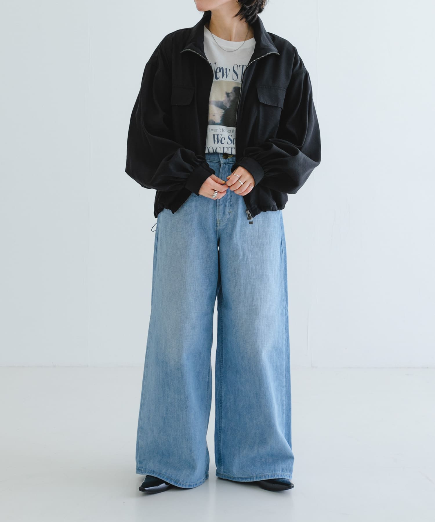 身長：154cm サイズ：XS