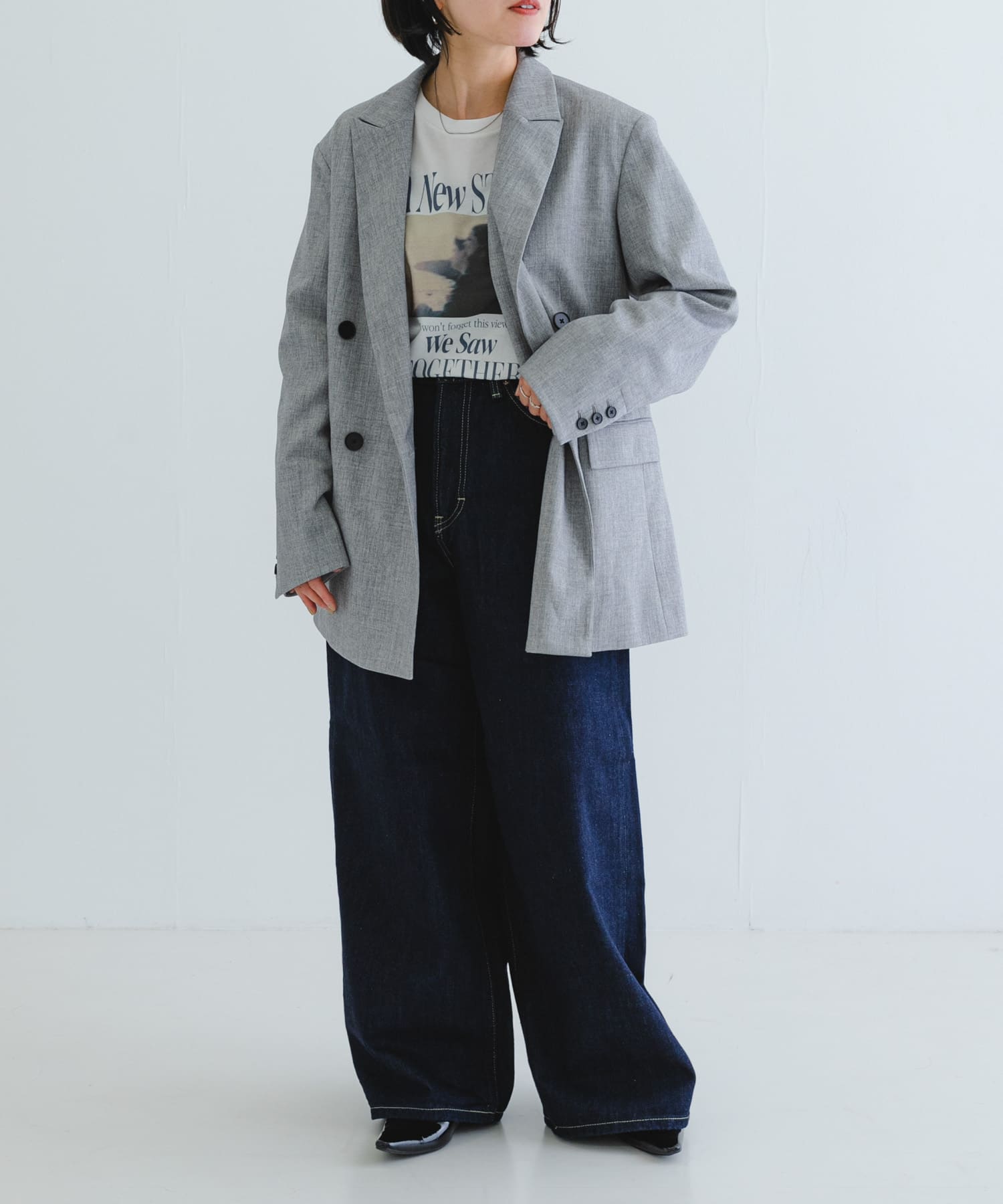 身長：154cm サイズ：XS