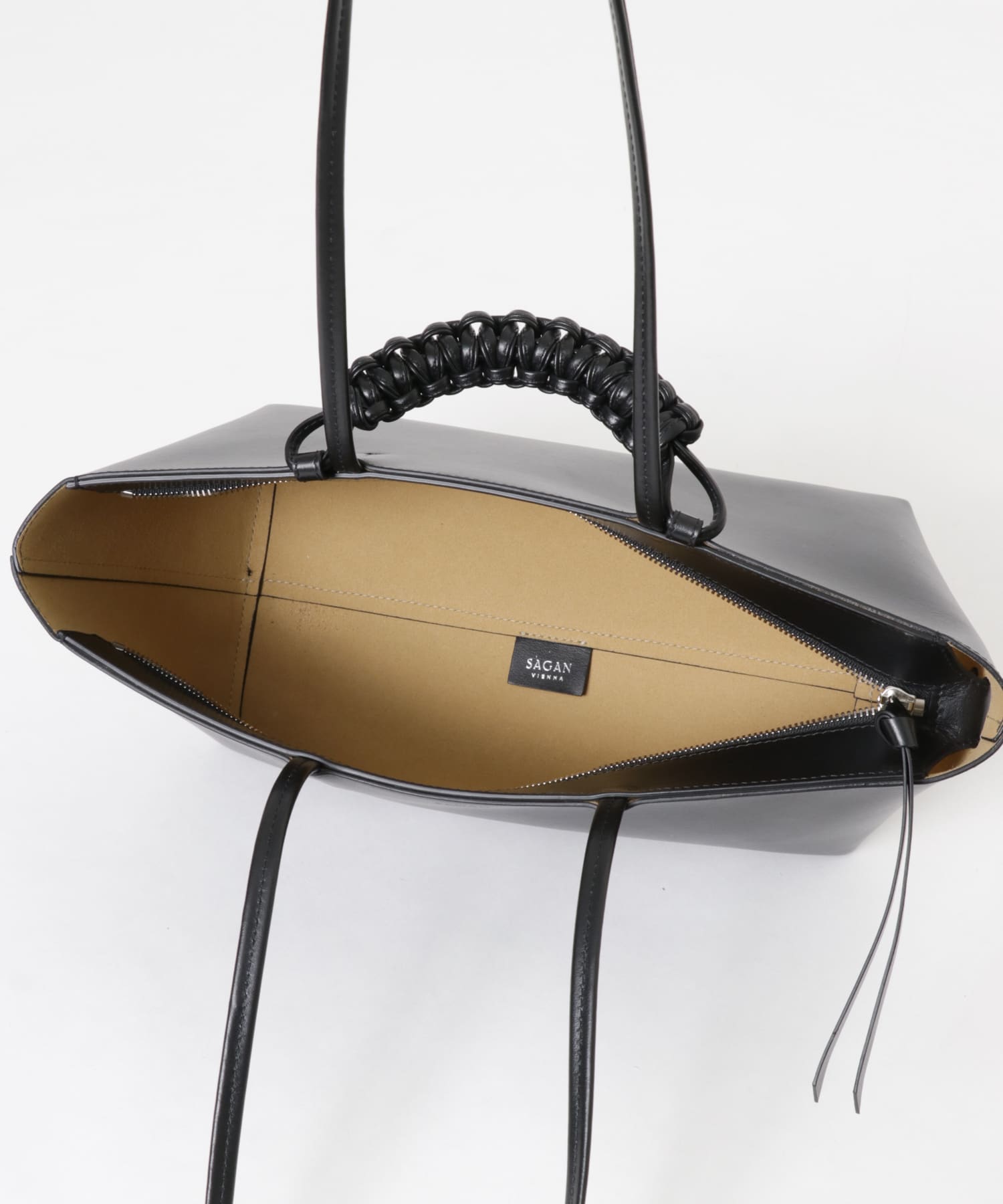 SAGAN VIENNA　PAZAR TOTE BOAT Black -