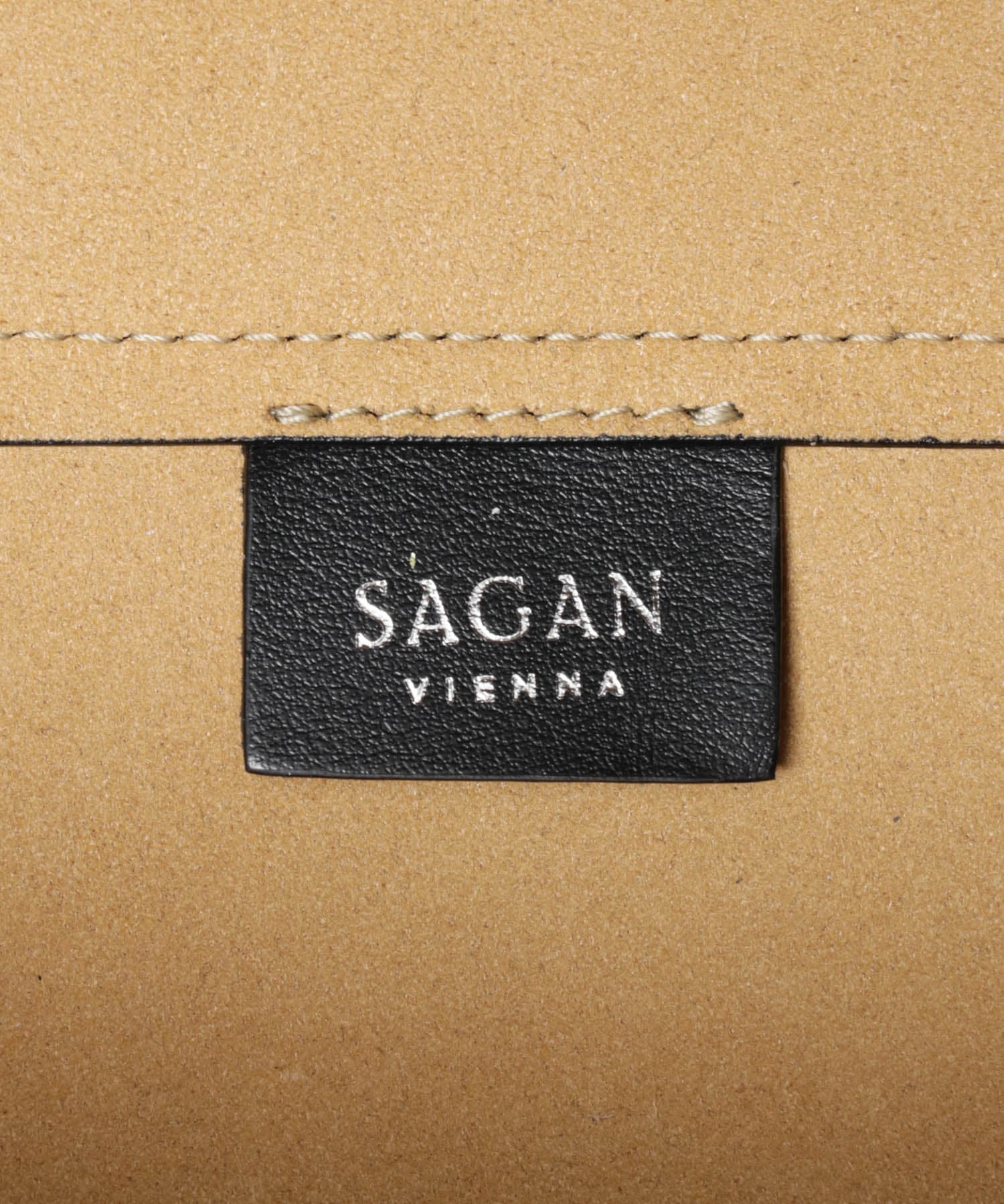 SAGAN VIENNA　PAZAR TOTE BOAT Black -