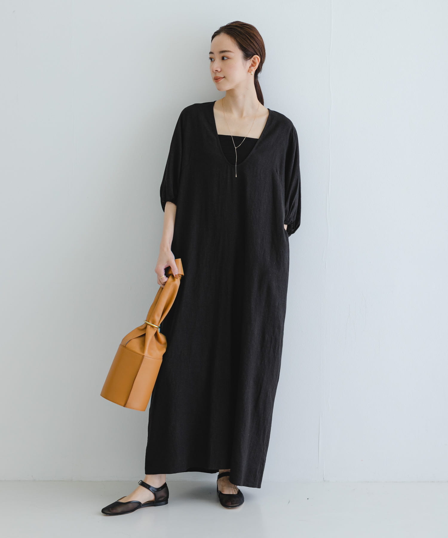 MARROW　SCARF TUBE CINNAMON one