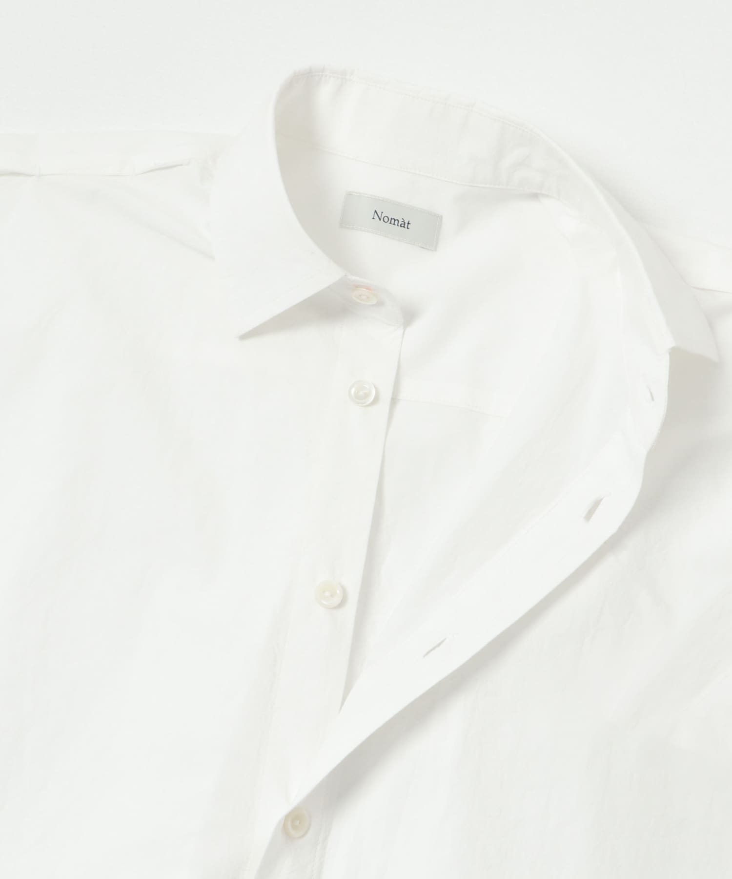 Nomat　Balloon Shirts White 1