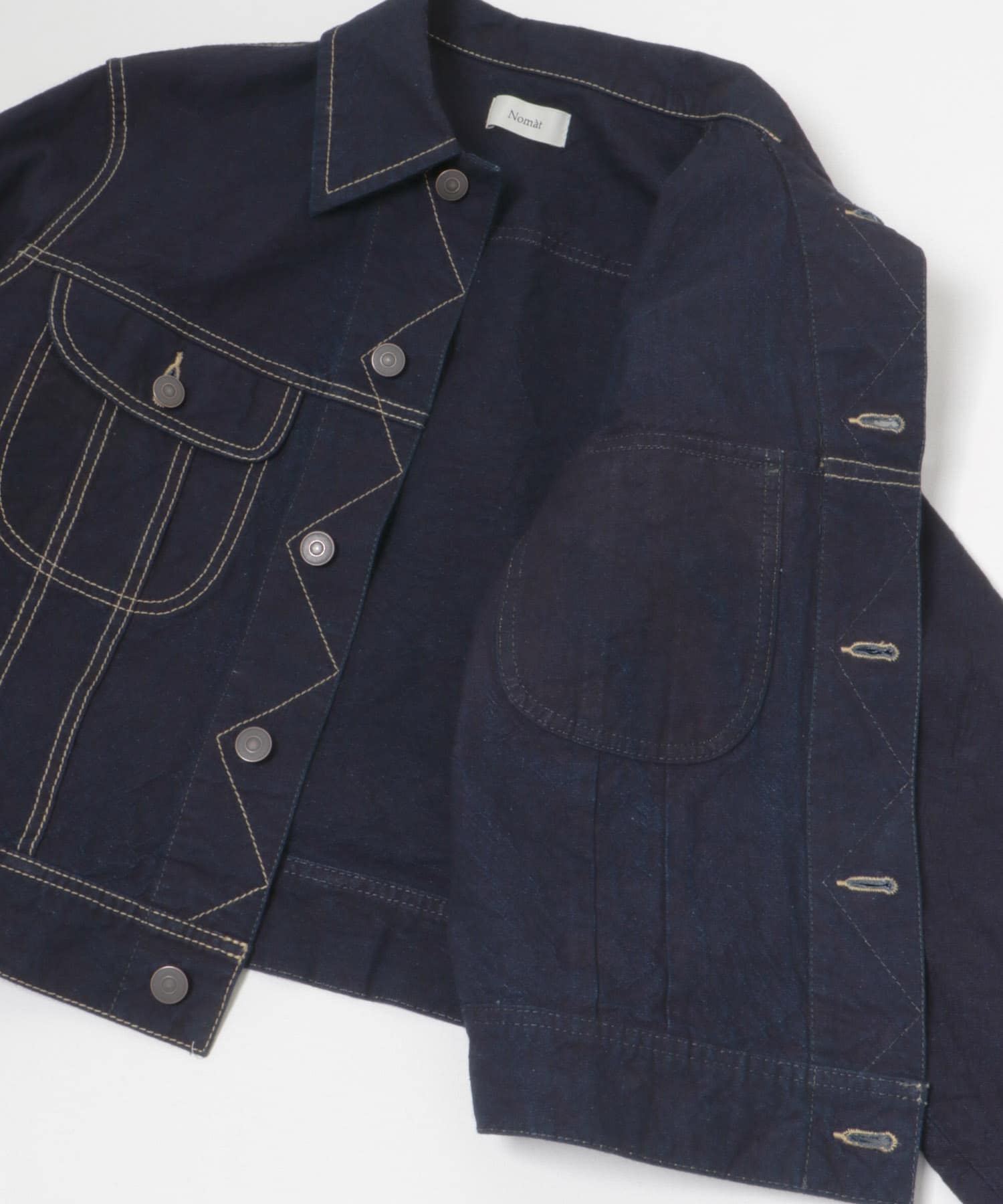Nomat　Mini Trucker Jacket Indigo 1