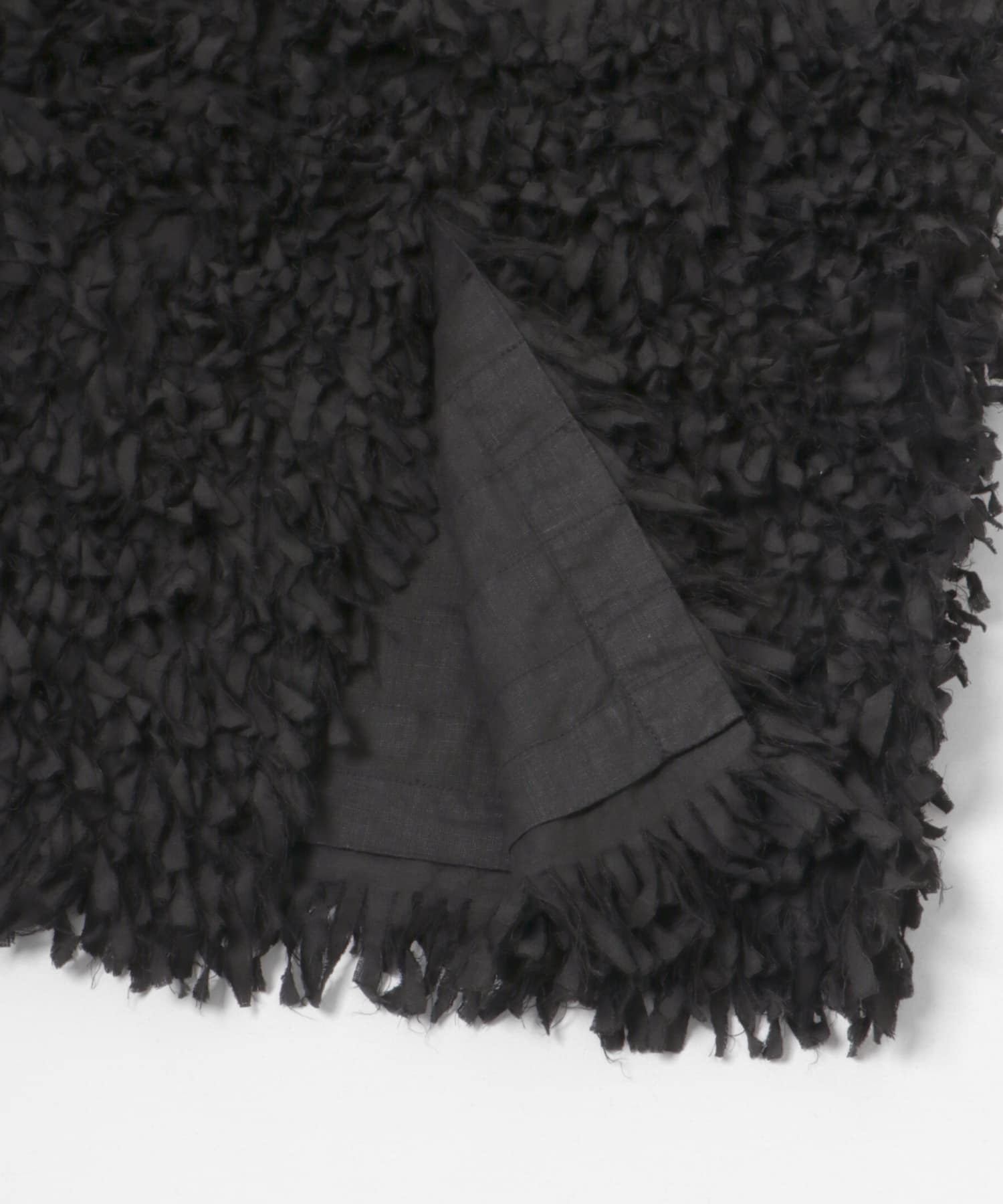 Nomat　Fringe Skirt Black 1