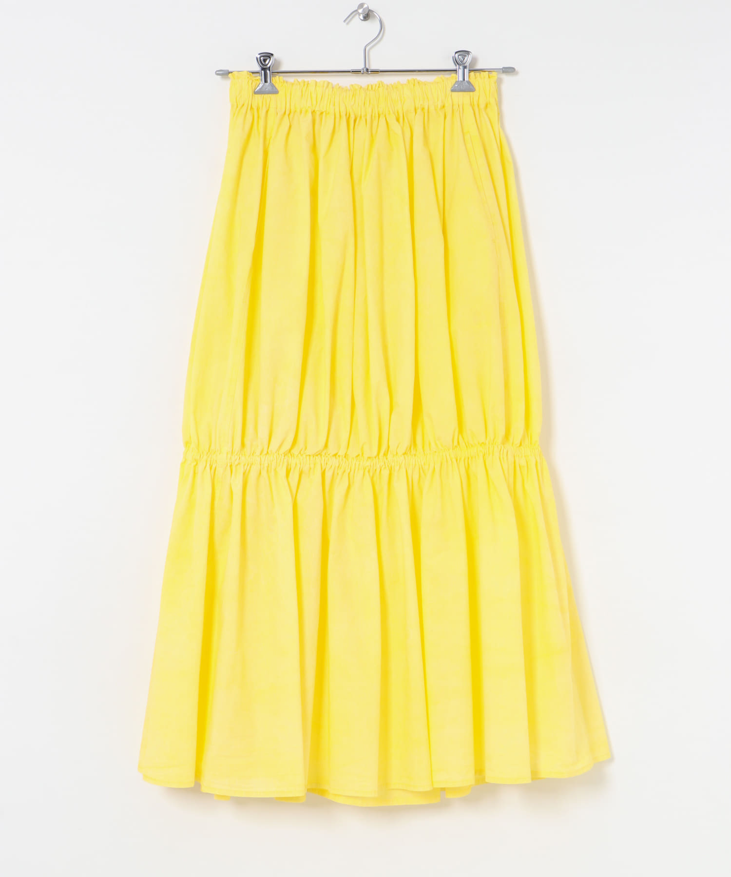 Nomat　Shirring Skirt Yellow 1