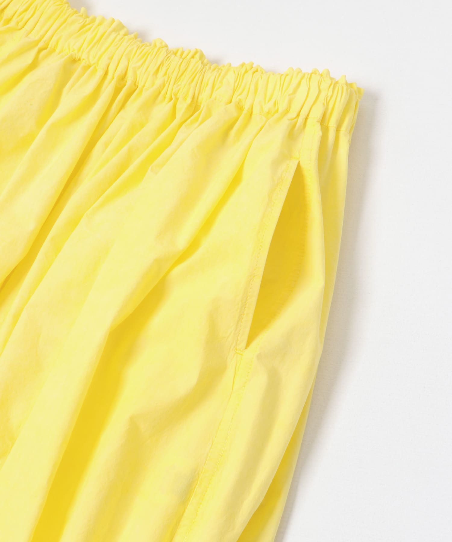 Nomat　Shirring Skirt Yellow 1