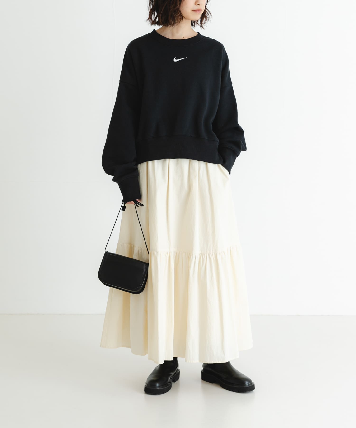 身長：161cm サイズ：L