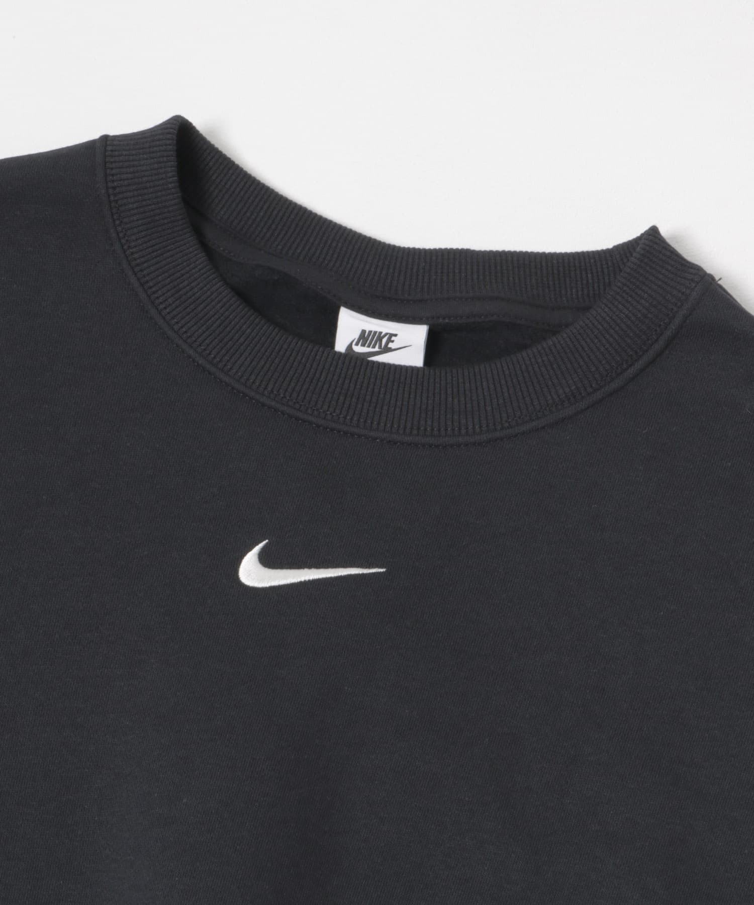 NIKE　フリースロングスリーブクルーオーバーオーバーサイズ ブラック/セイル L