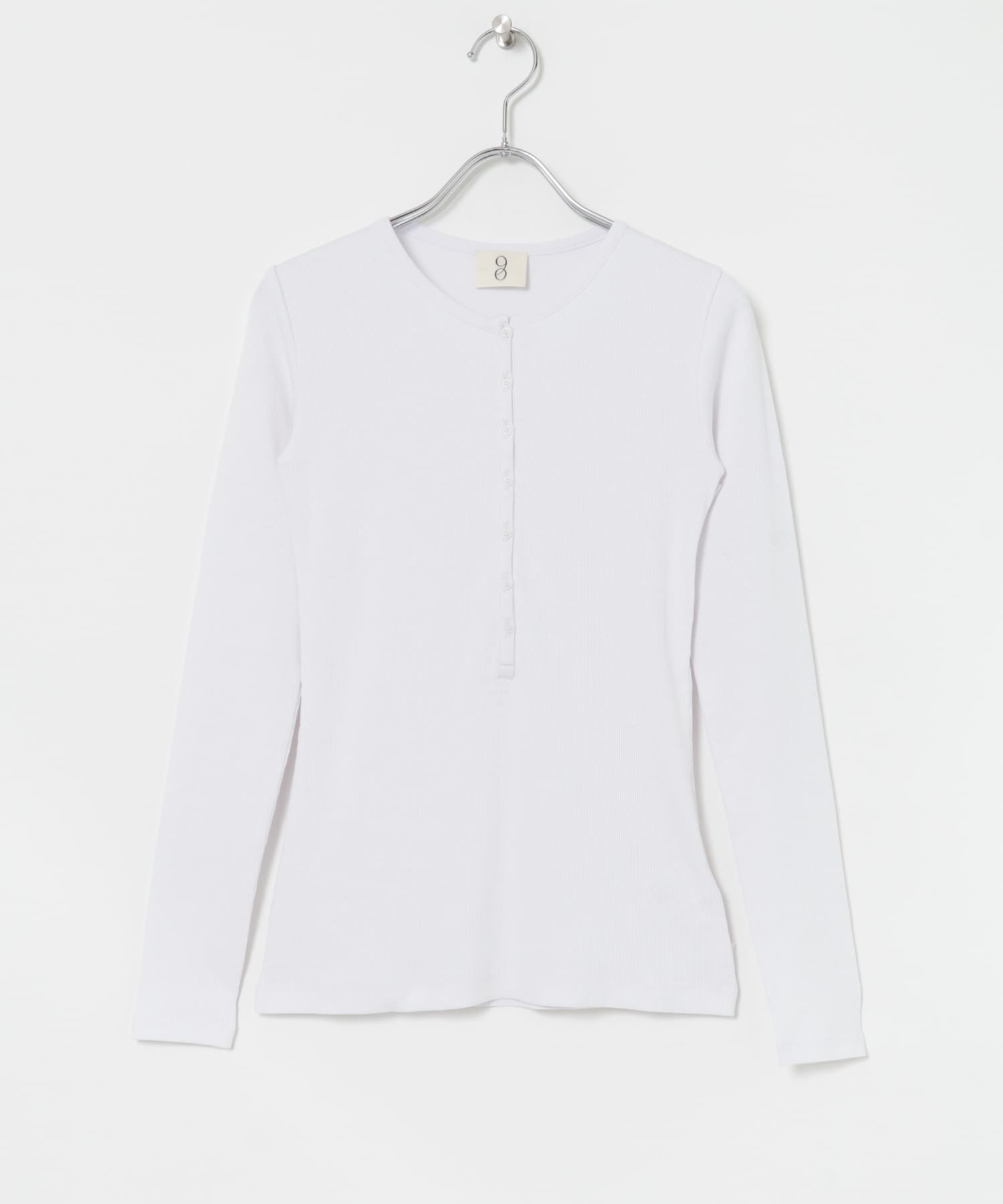 NINETY PERCENT　MORGAN RIB TOP WHITE S