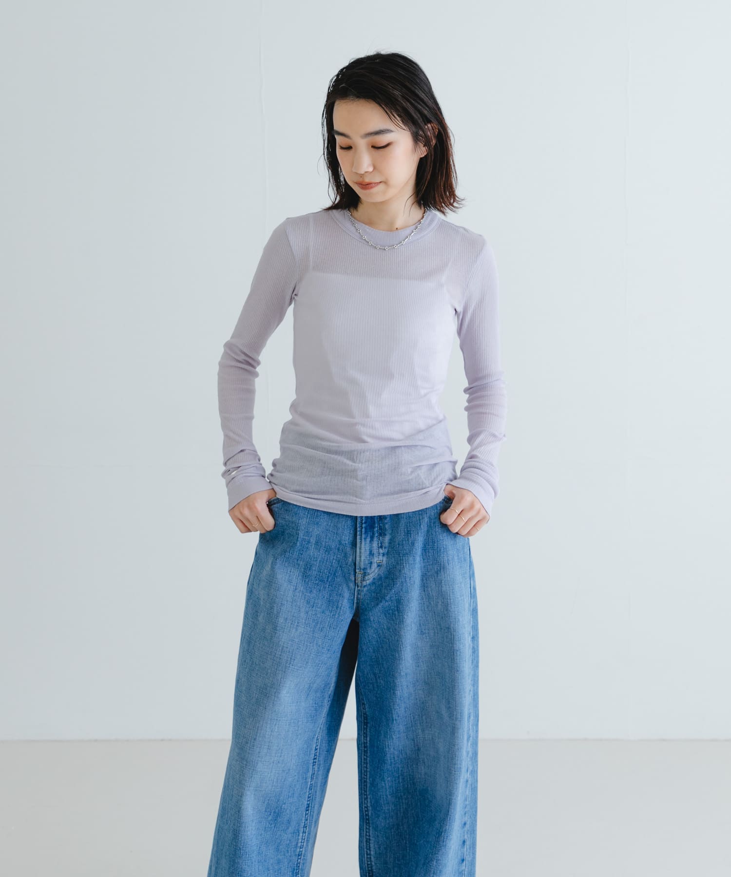 身長：161cm サイズ：S