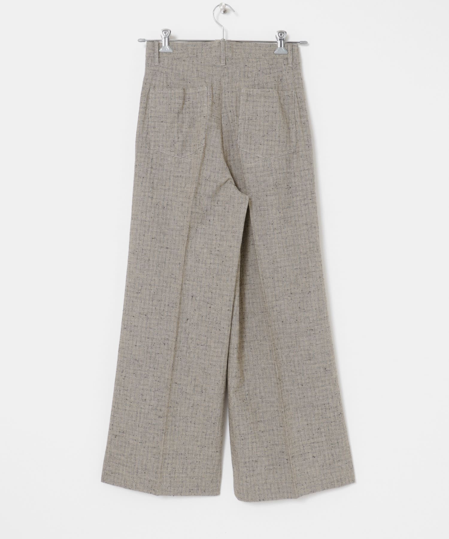 SATORU SASAKI　LINEN WIDE TROUSERS BEIGE 2
