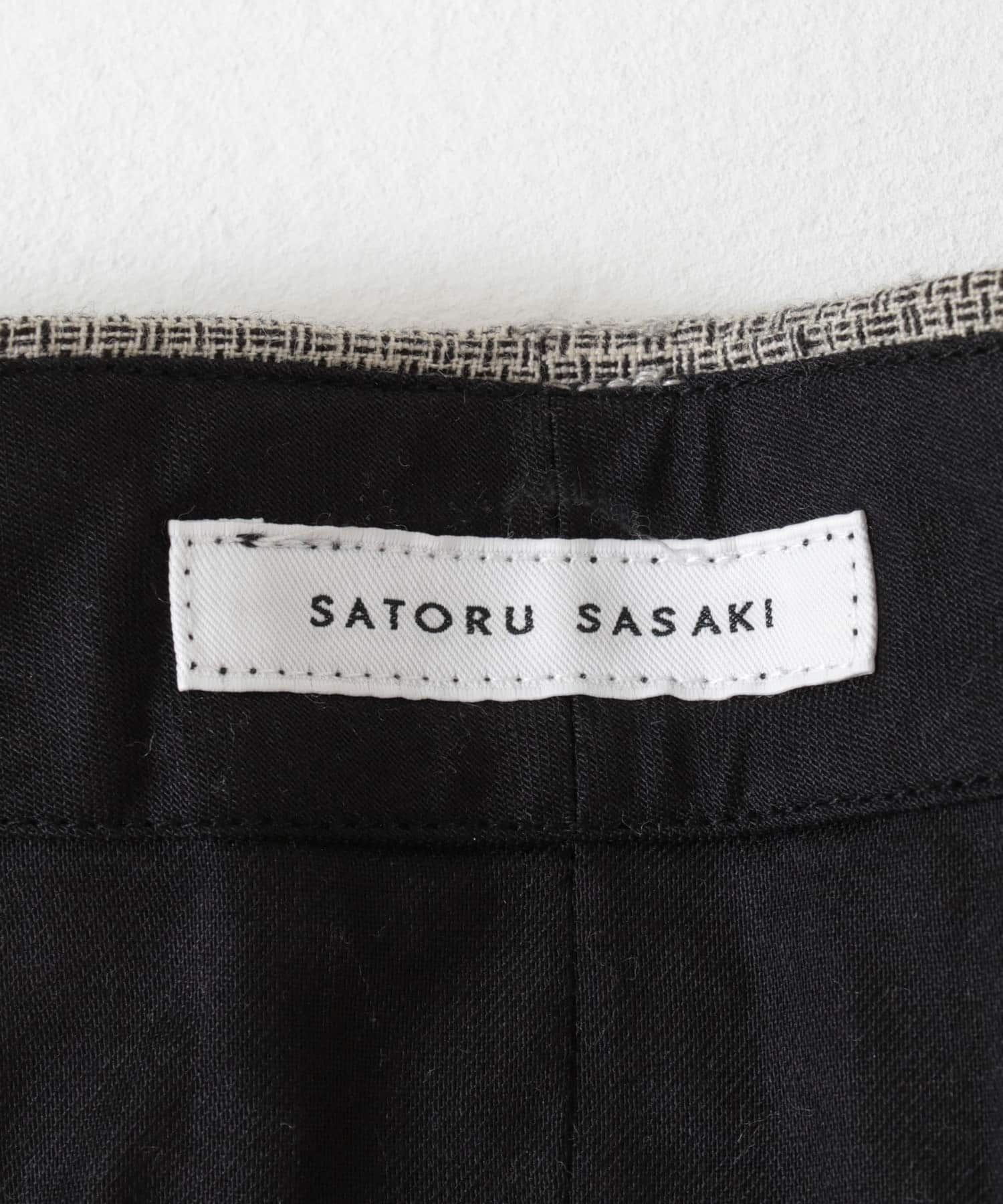 SATORU SASAKI　LINEN WIDE TROUSERS BEIGE 2