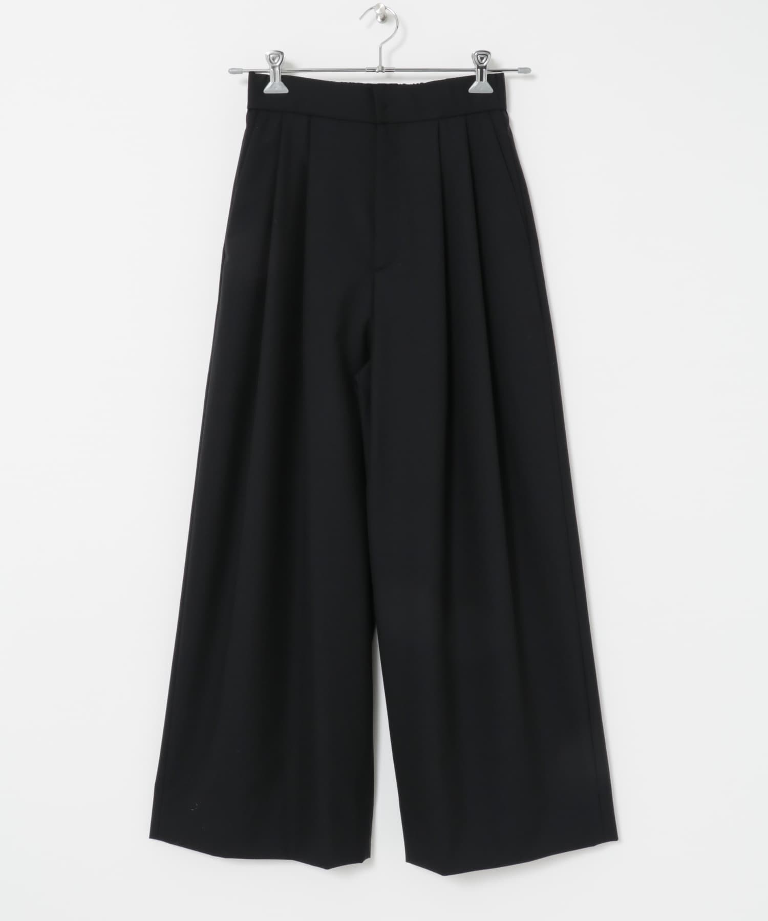 ATON　WOOL TROPICAL WIDE PANTS
