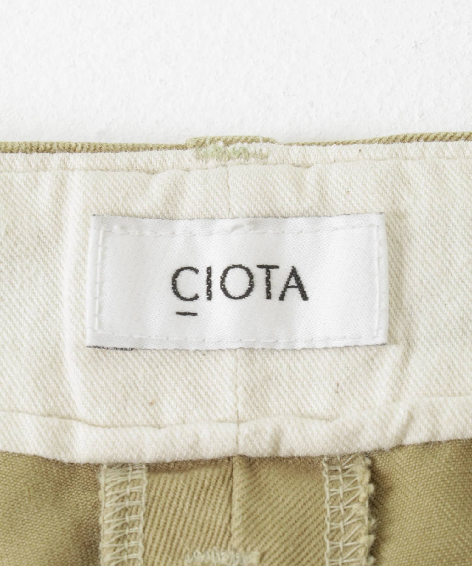 CIOTA　Weapon Chino Cloth Pants Beige 1