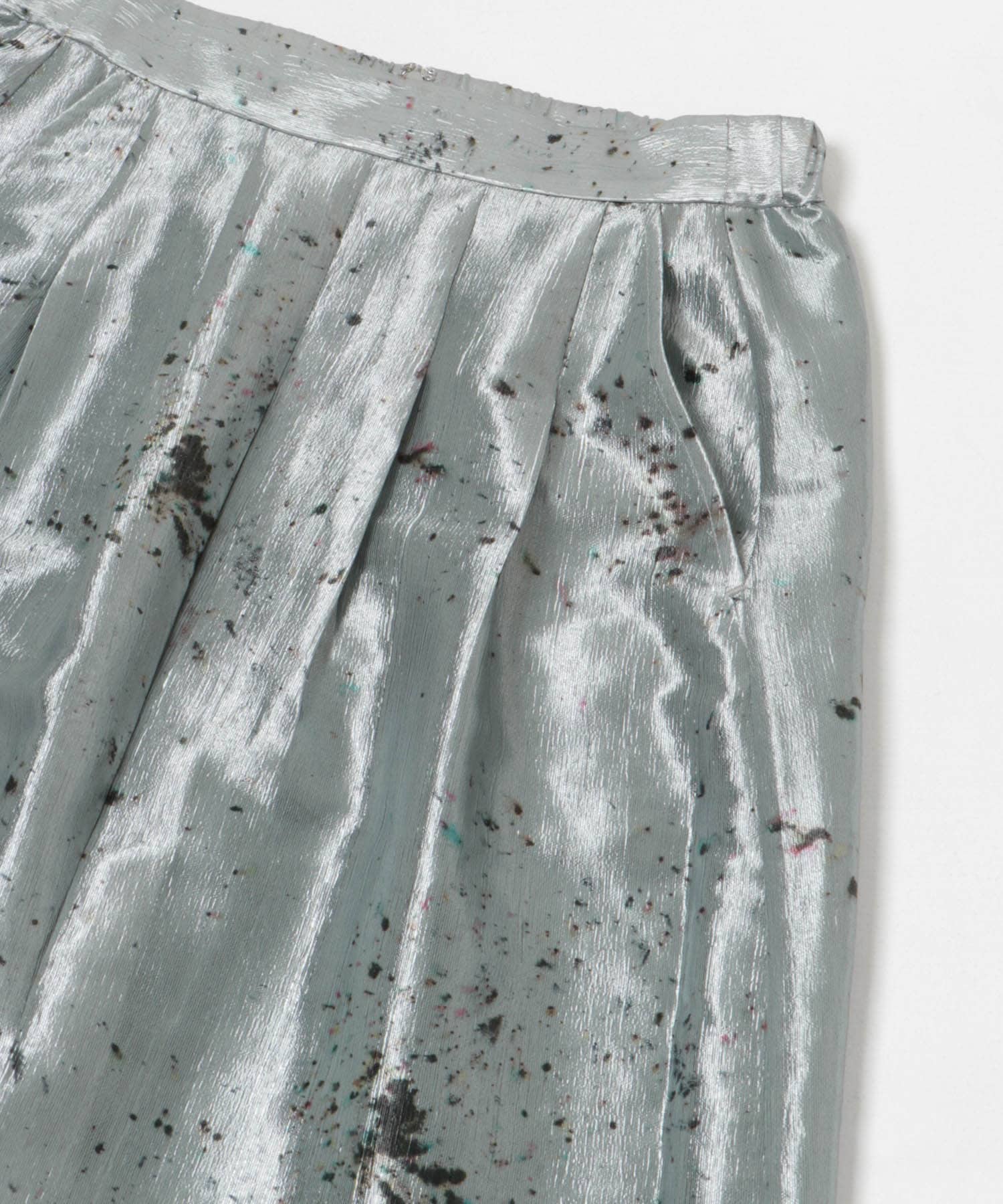 RUMCHE　GINGA Paint Skirt 92 SILVER FREE