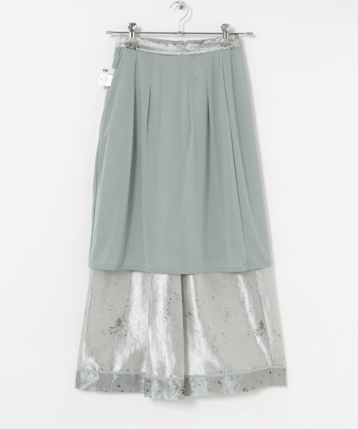 RUMCHE　GINGA Paint Skirt 92 SILVER FREE