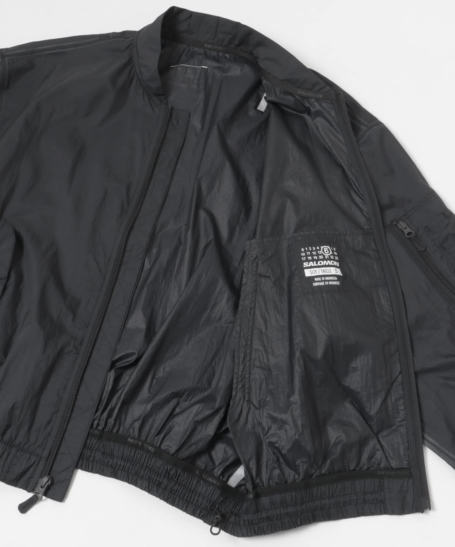 MM6×SALOMON　M35418 SPORTSJACKET 900DeepBLK S