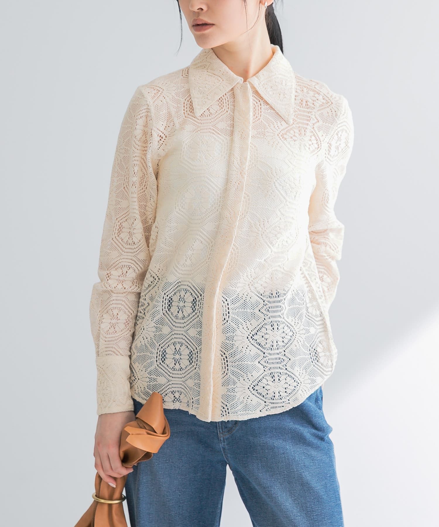 SEEALL POINTED COLLAR CLASSIC SHIRTS