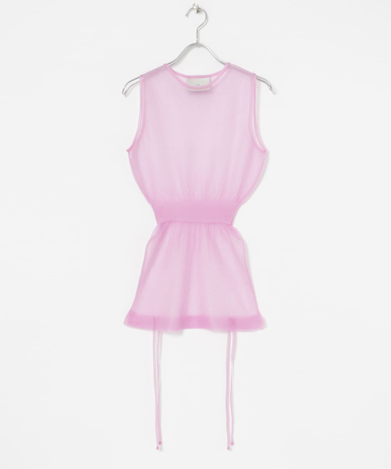 TAN　2WAY SHEER TOPS PINK FREE