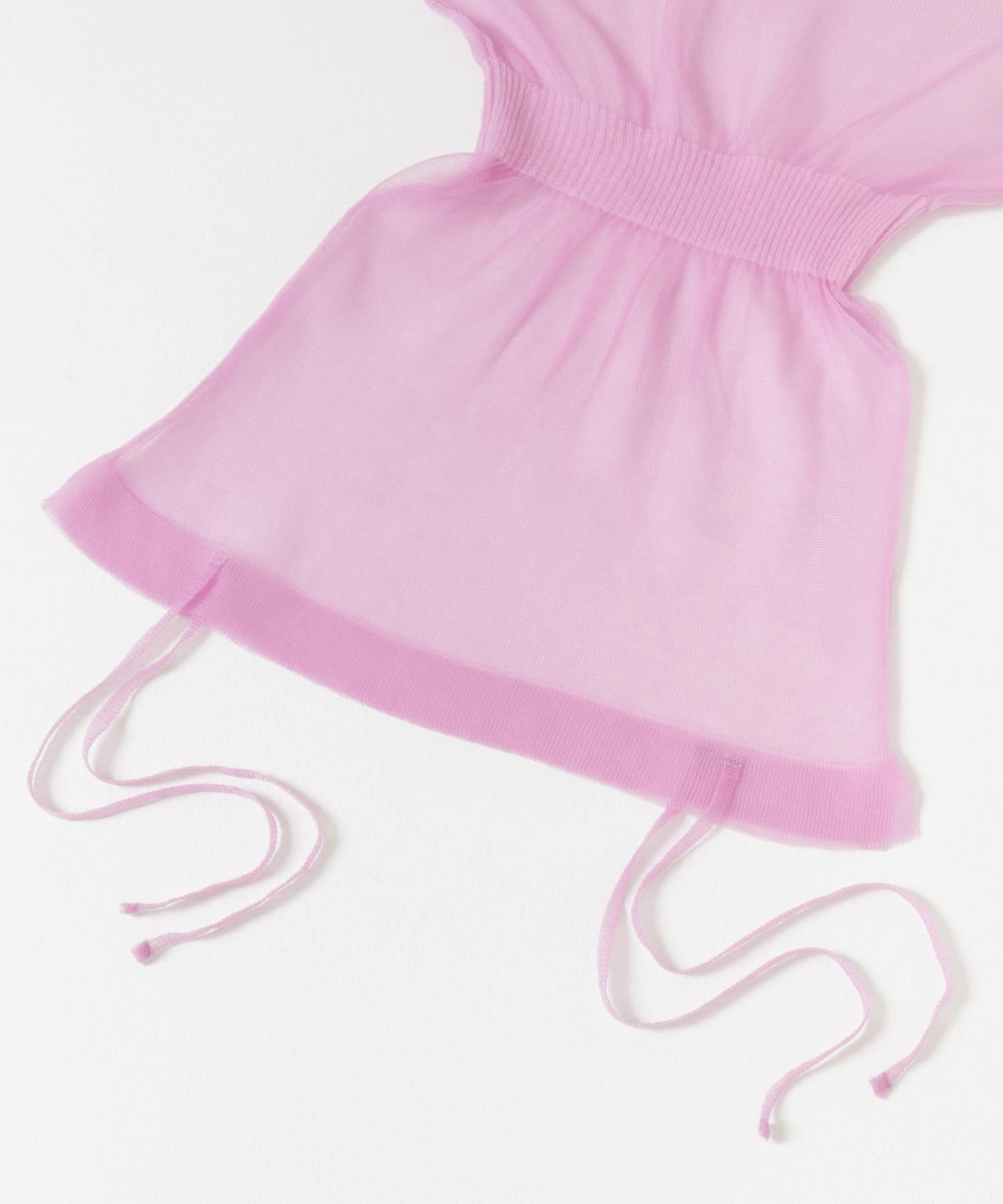 TAN　2WAY SHEER TOPS PINK FREE