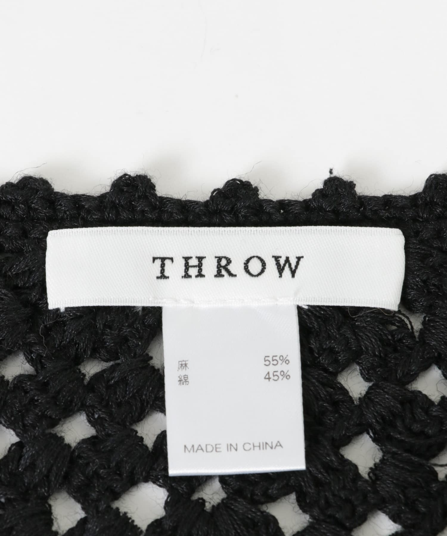 THROW　MAEVE BLACK one