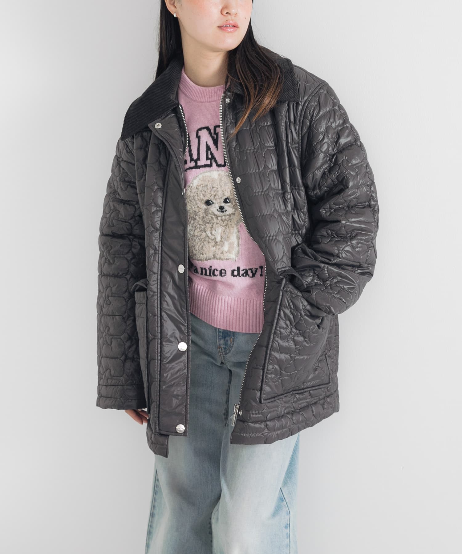 身長：162cm サイズ：S/M