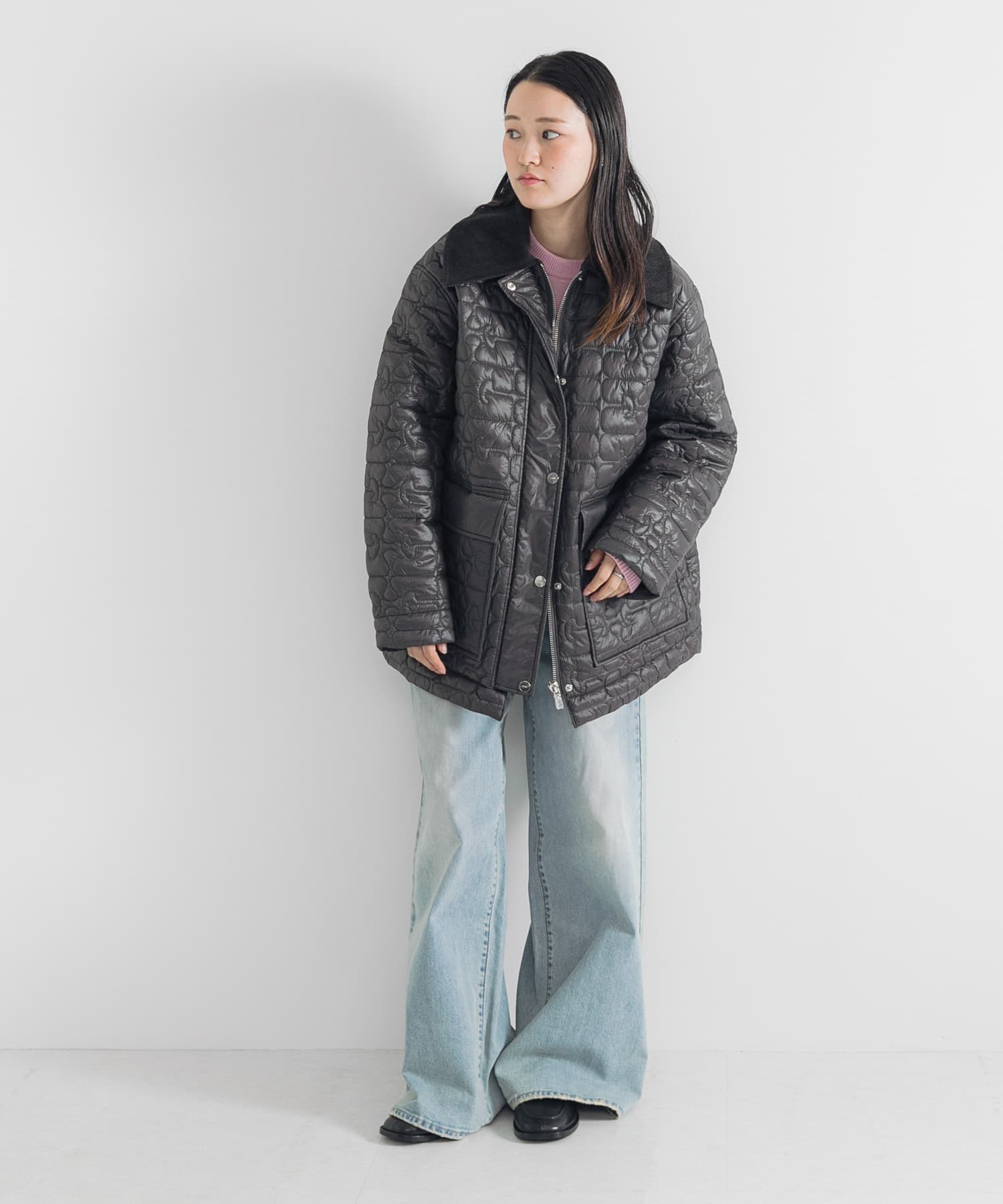 身長：162cm サイズ：S/M