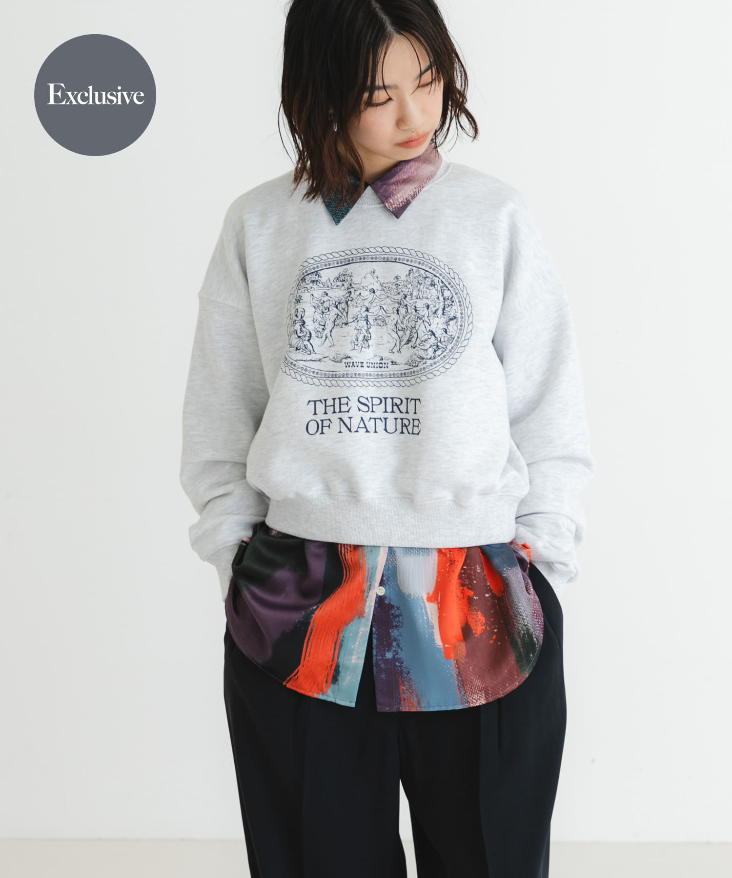 身長：161cm サイズ：One