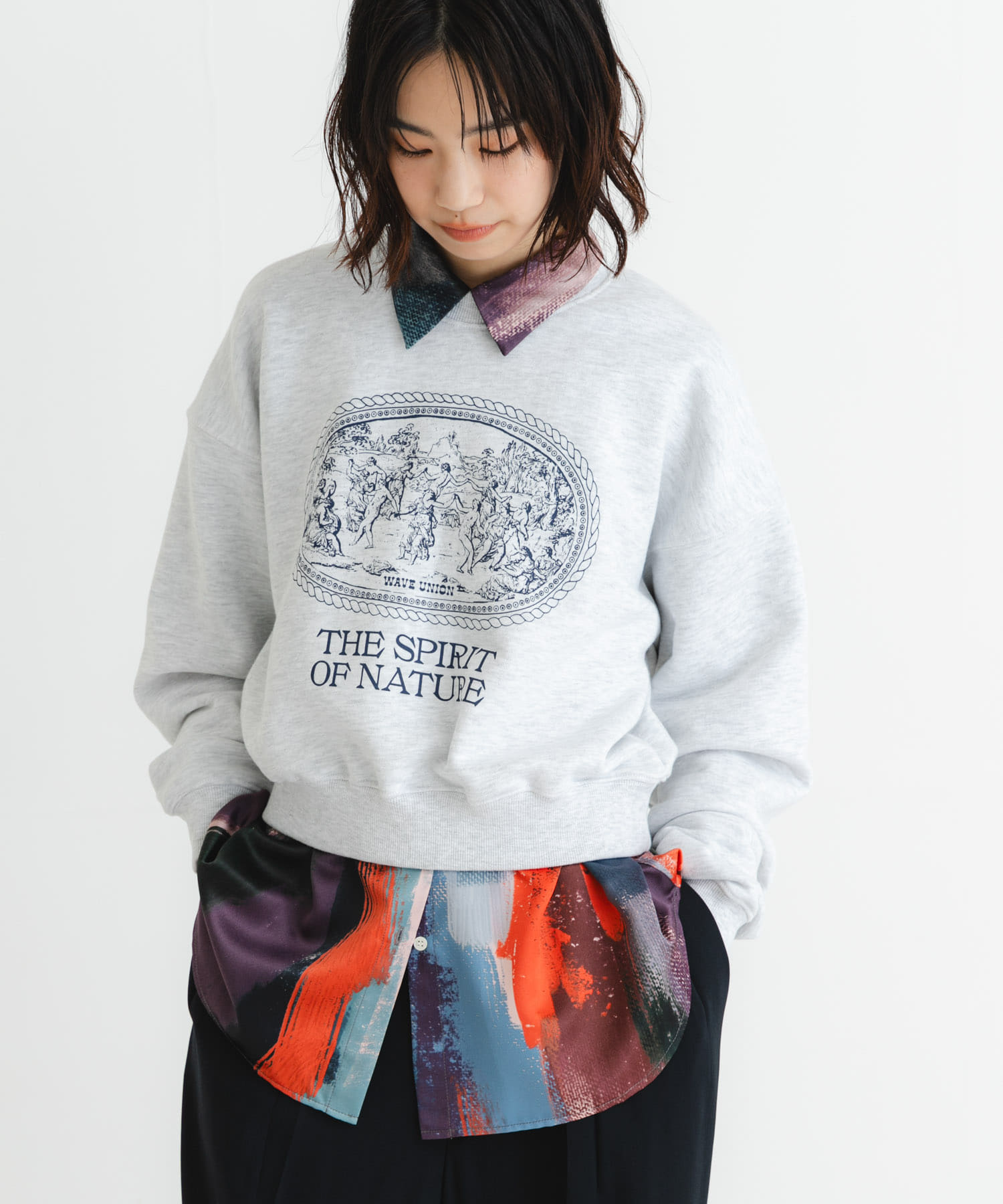身長：161cm サイズ：One