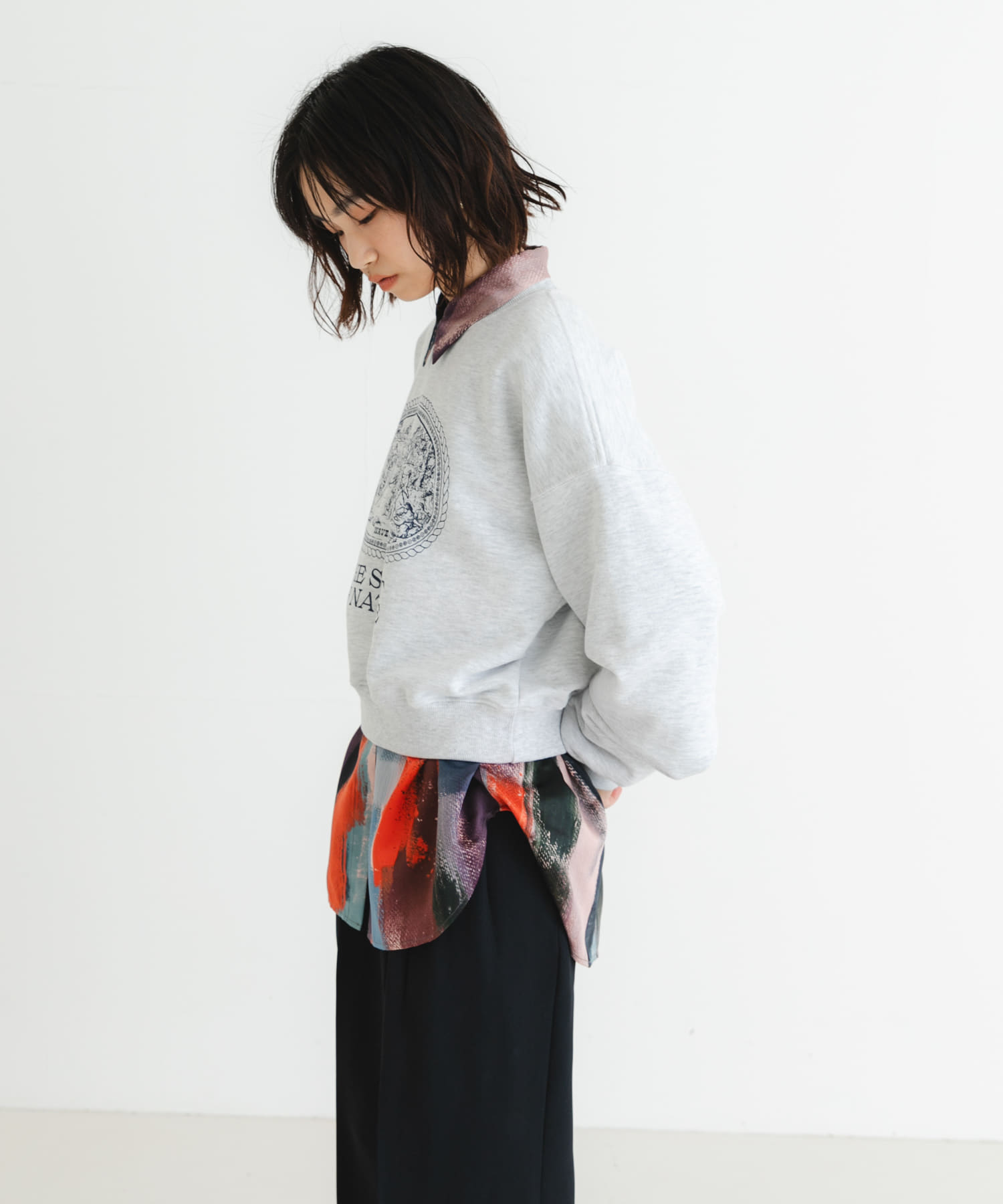 身長：161cm サイズ：One