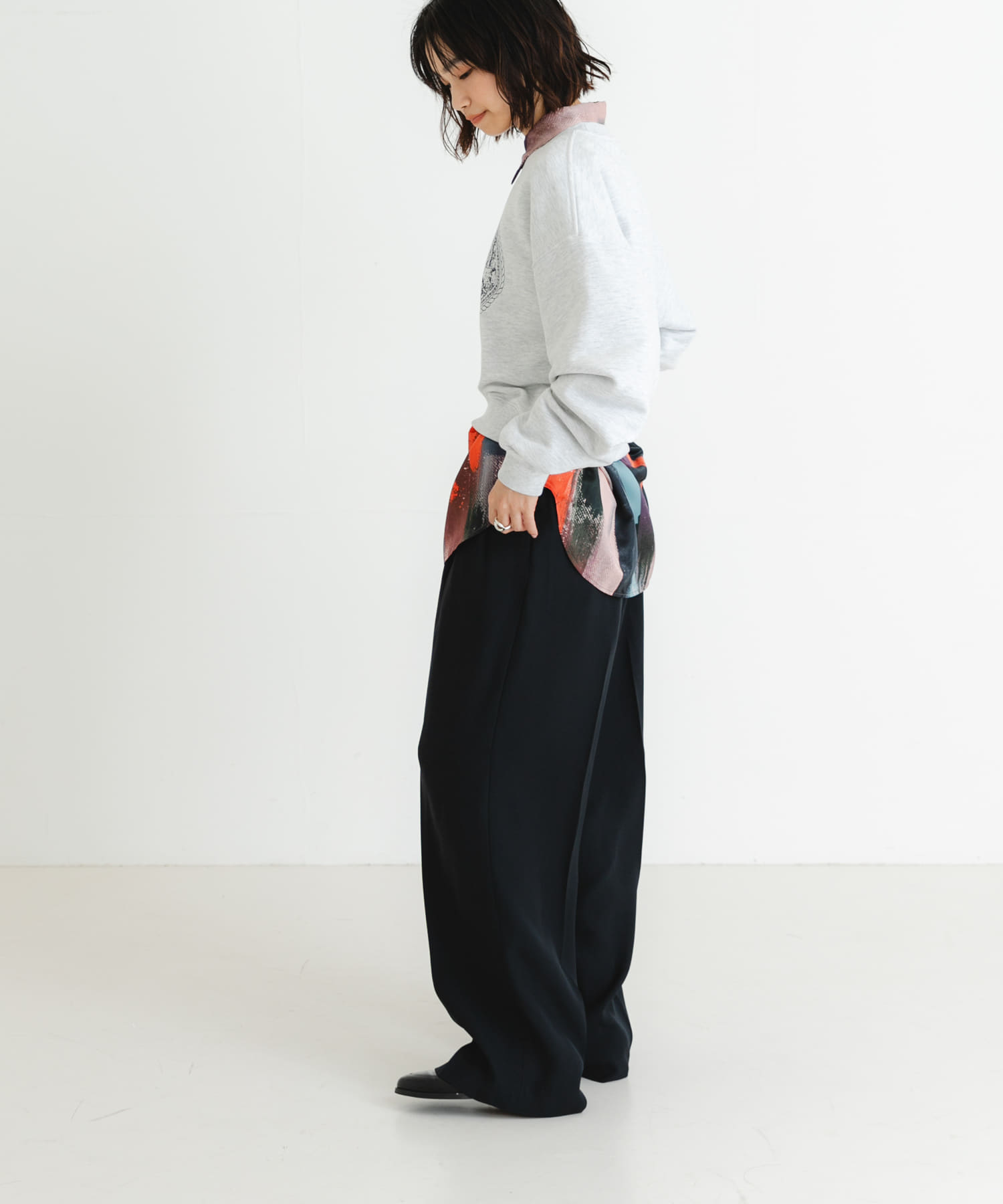 身長：161cm サイズ：One