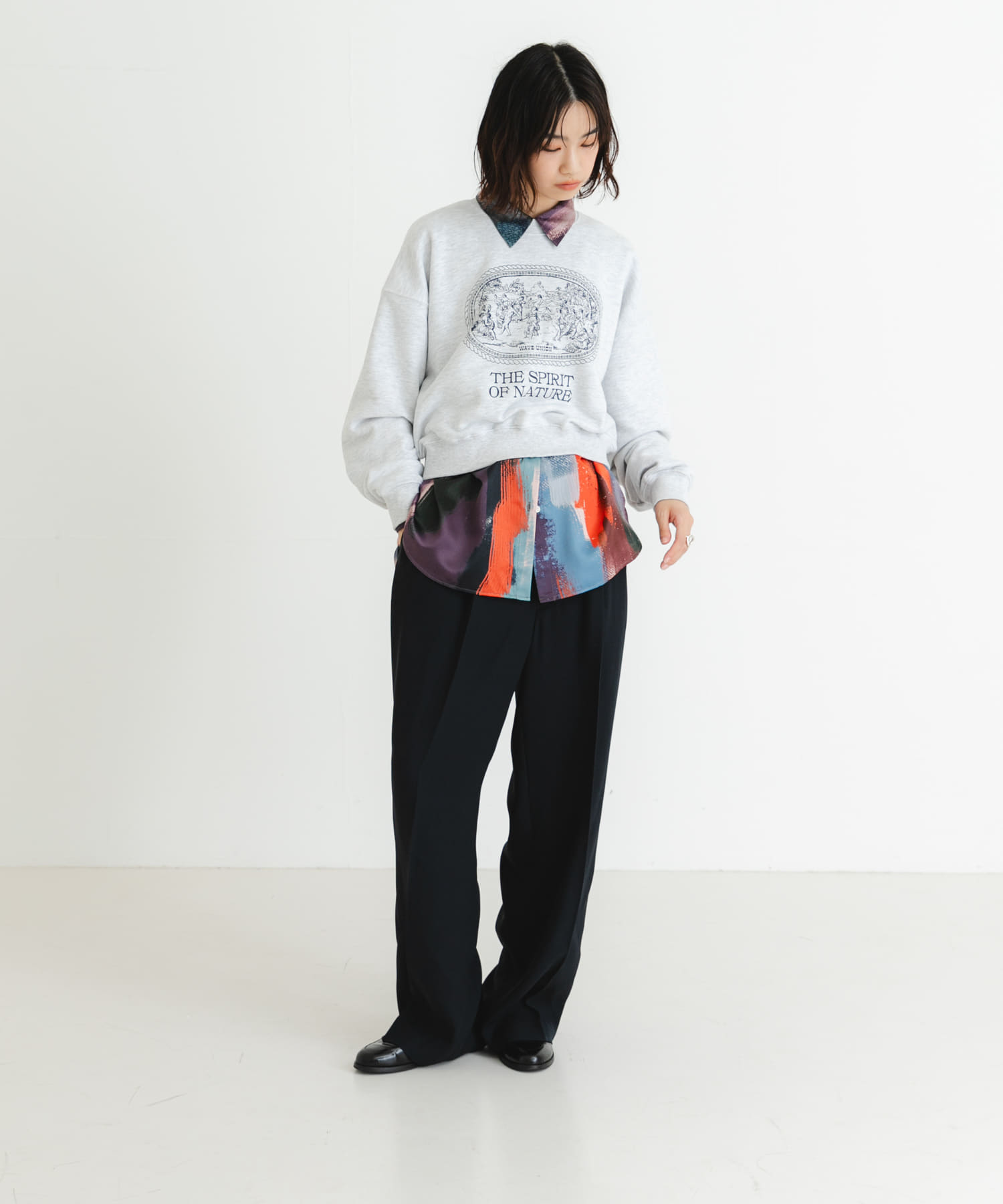 身長：161cm サイズ：One