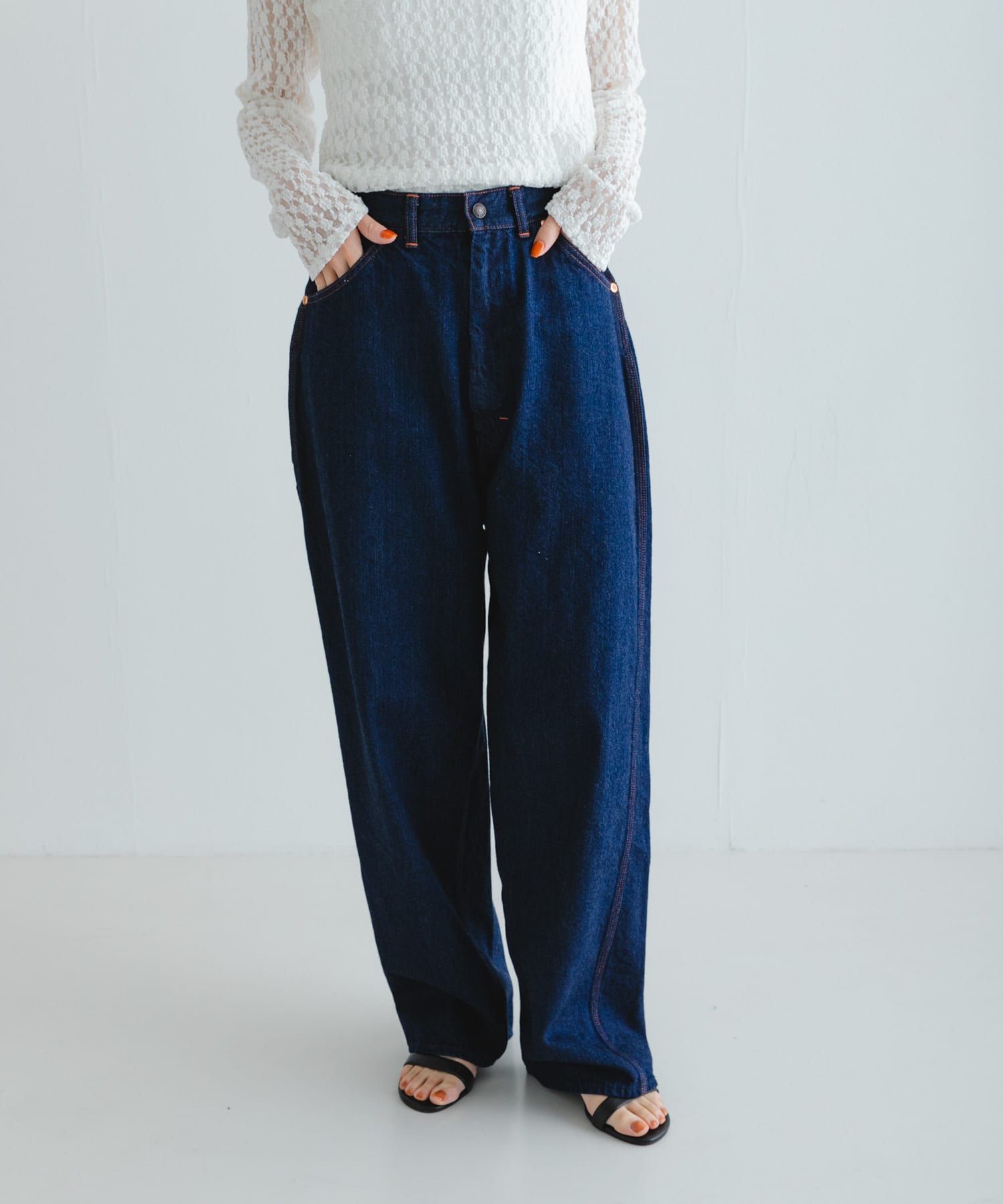 CIOTA　Denim Painter Pants
