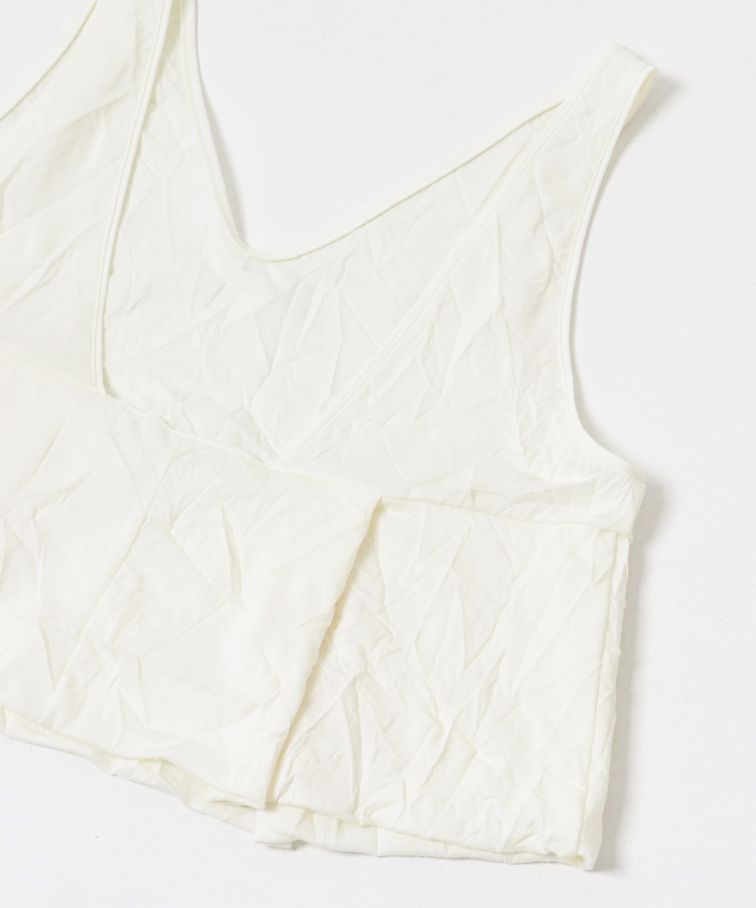 『別注』GGG×URBAN RESEARCH　クロップドワッシャートップス WHITE FREE