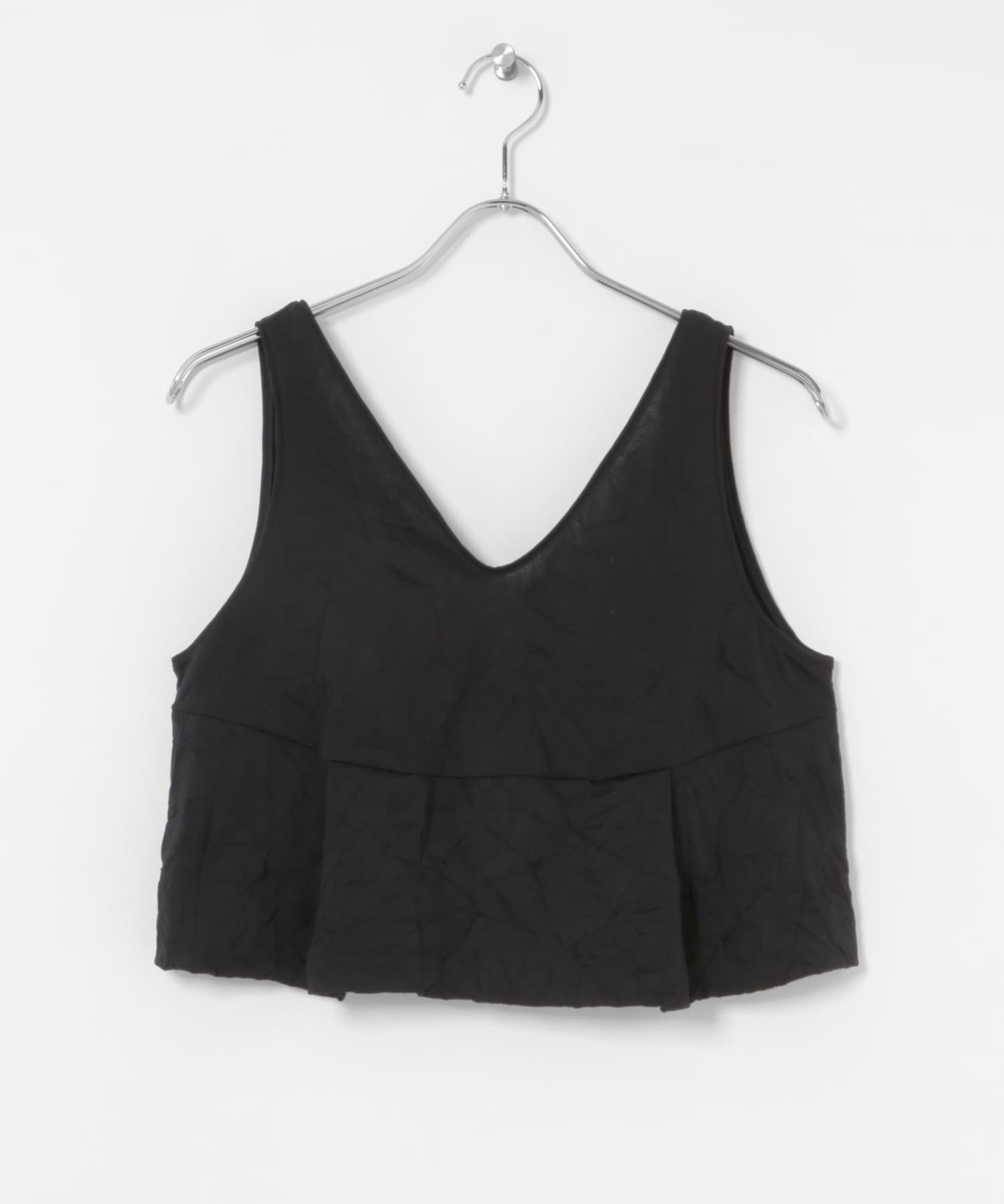 『別注』GGG×URBAN RESEARCH　クロップドワッシャートップス BLACK FREE