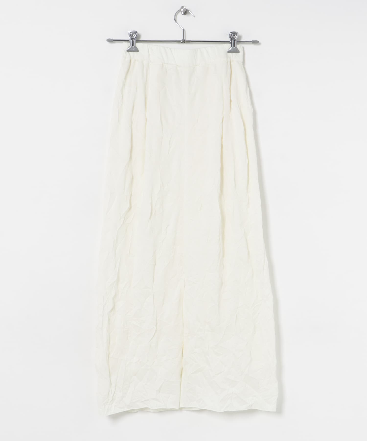 『別注』GGG×URBAN RESEARCH　ワッシャースカート WHITE FREE