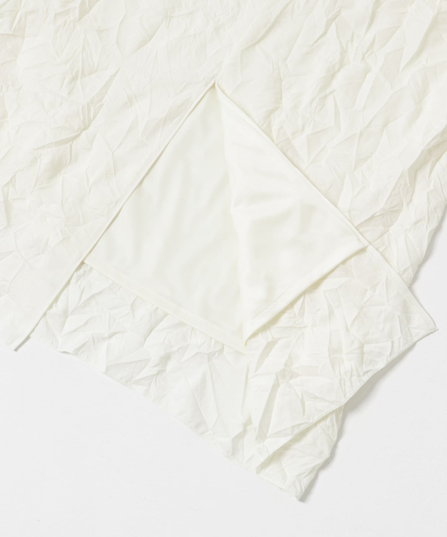 『別注』GGG×URBAN RESEARCH　ワッシャースカート WHITE FREE