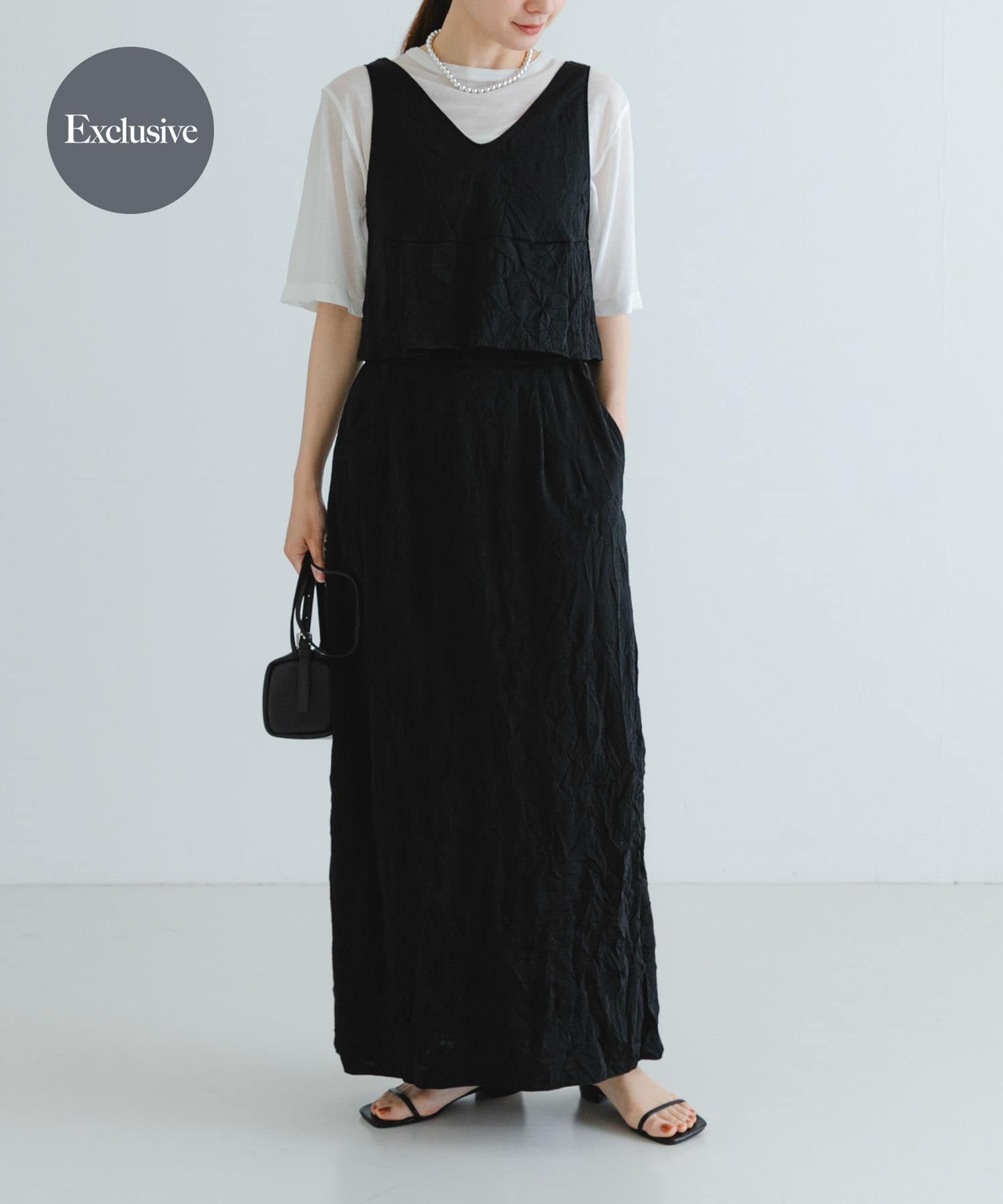 『別注』GGG×URBAN RESEARCH　ワッシャースカート