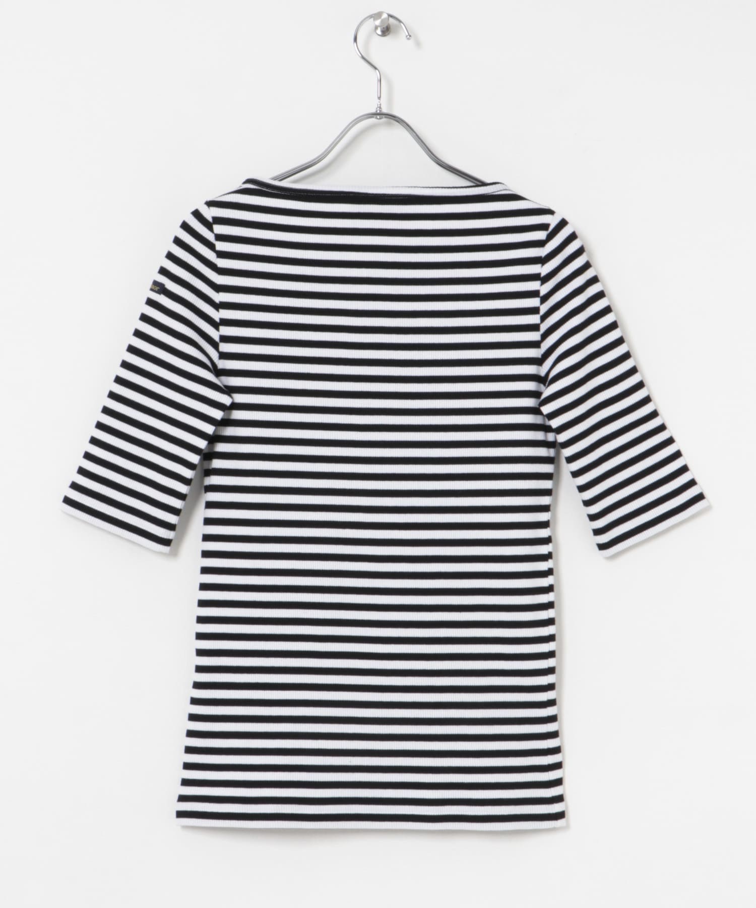 『別注』Le minor×UR　Rib short sleeve t-shirts Bla/noir FREE